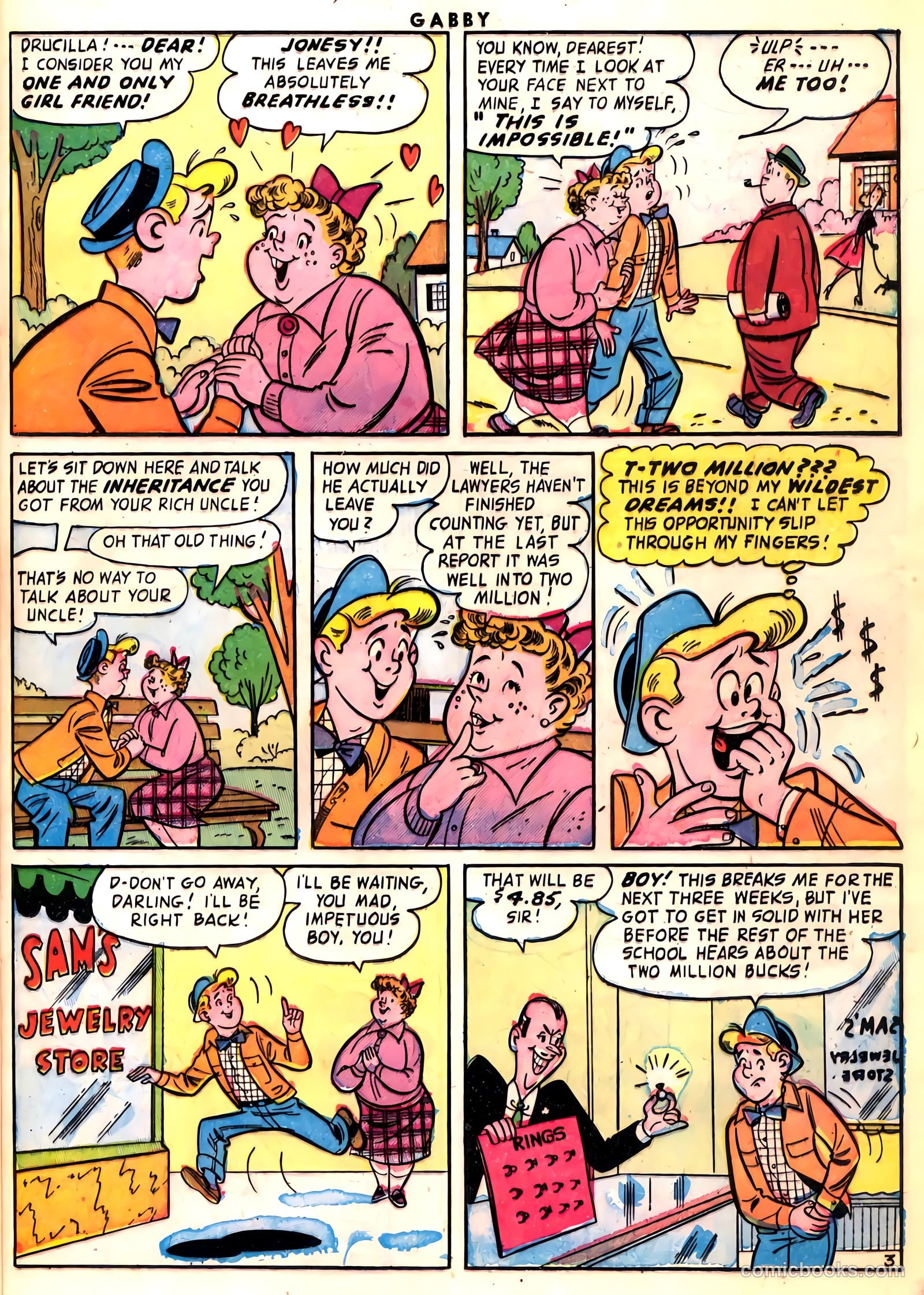 Gabby #9 (1954) — page 25 of 36