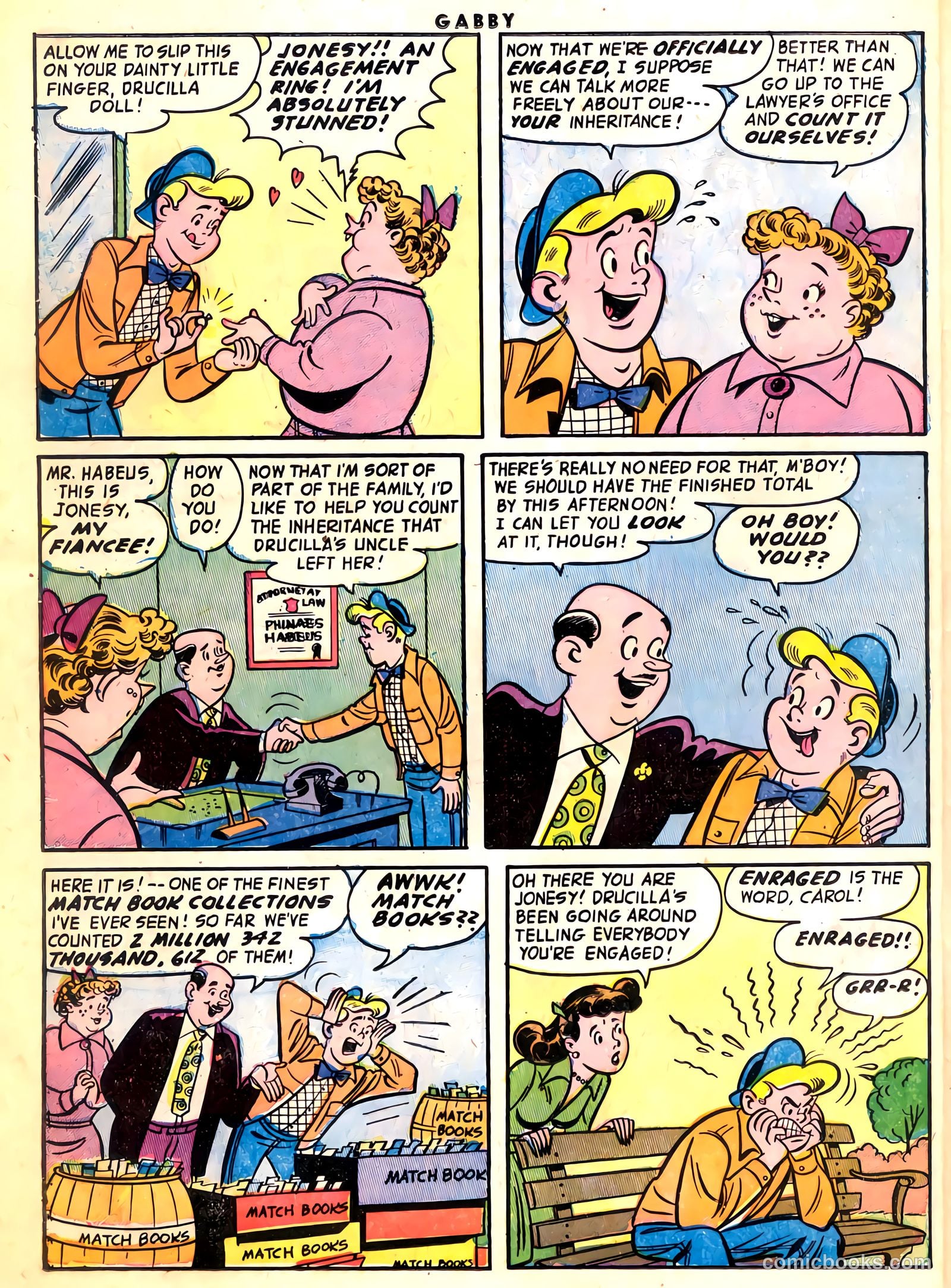Gabby #9 (1954) — page 26 of 36
