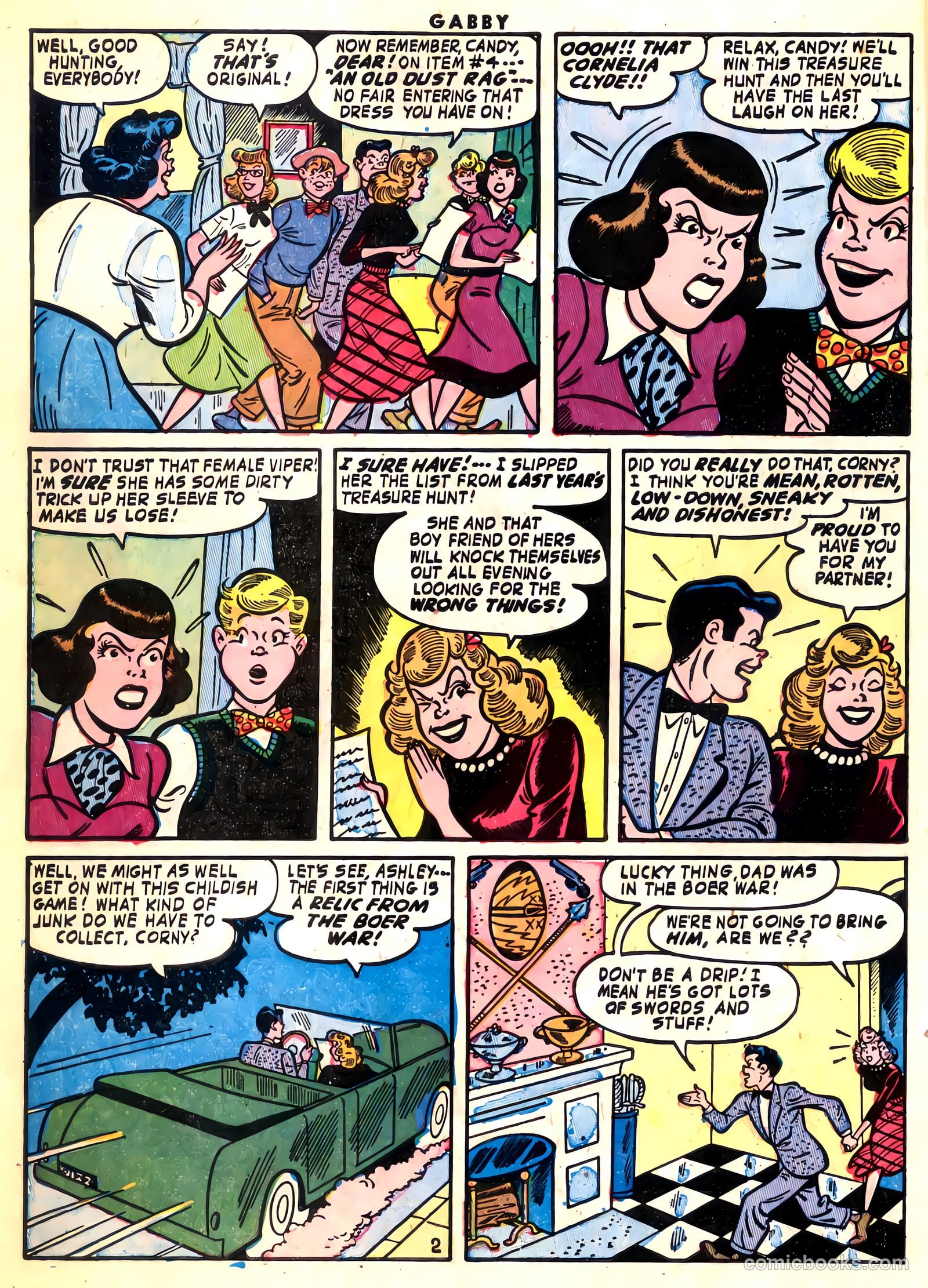 Gabby #9 (1954) — page 30 of 36