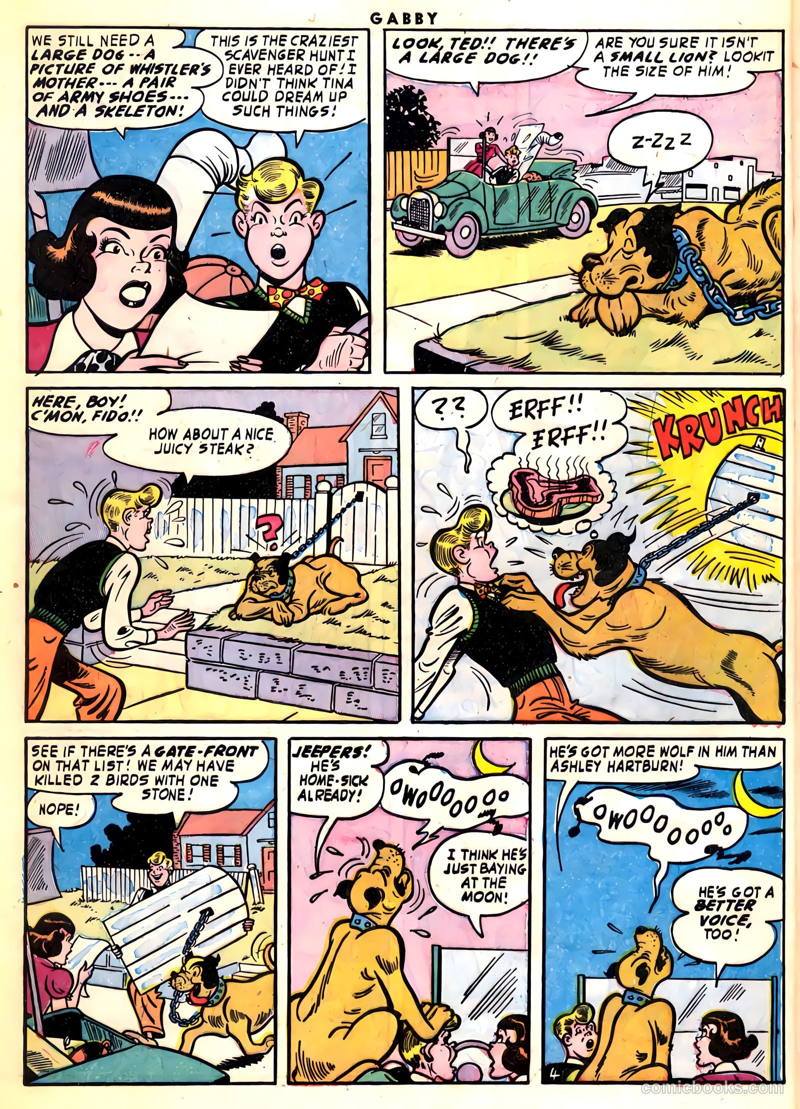Gabby #9 (1954) — page 32 of 36