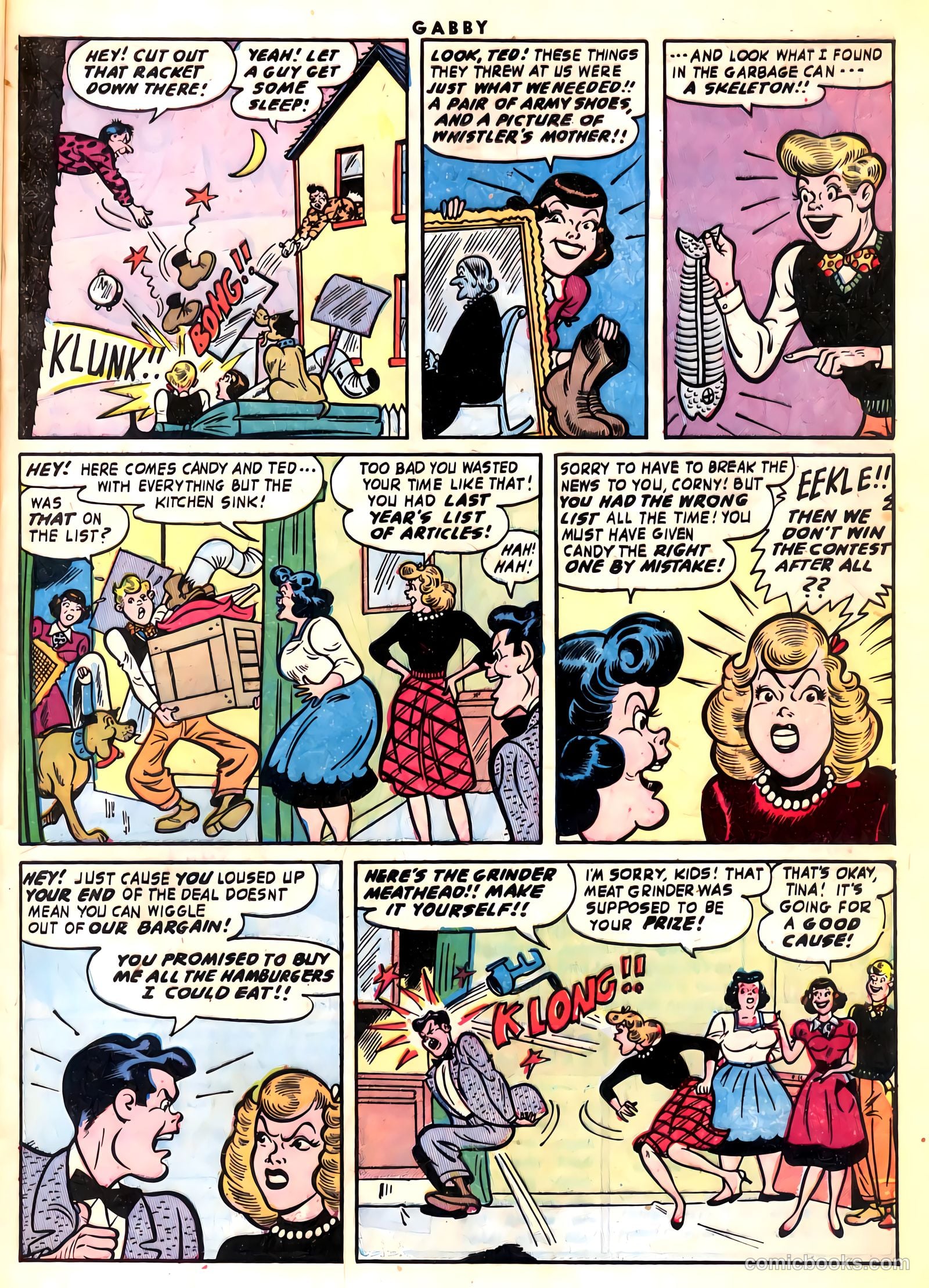Gabby #9 (1954) — page 33 of 36