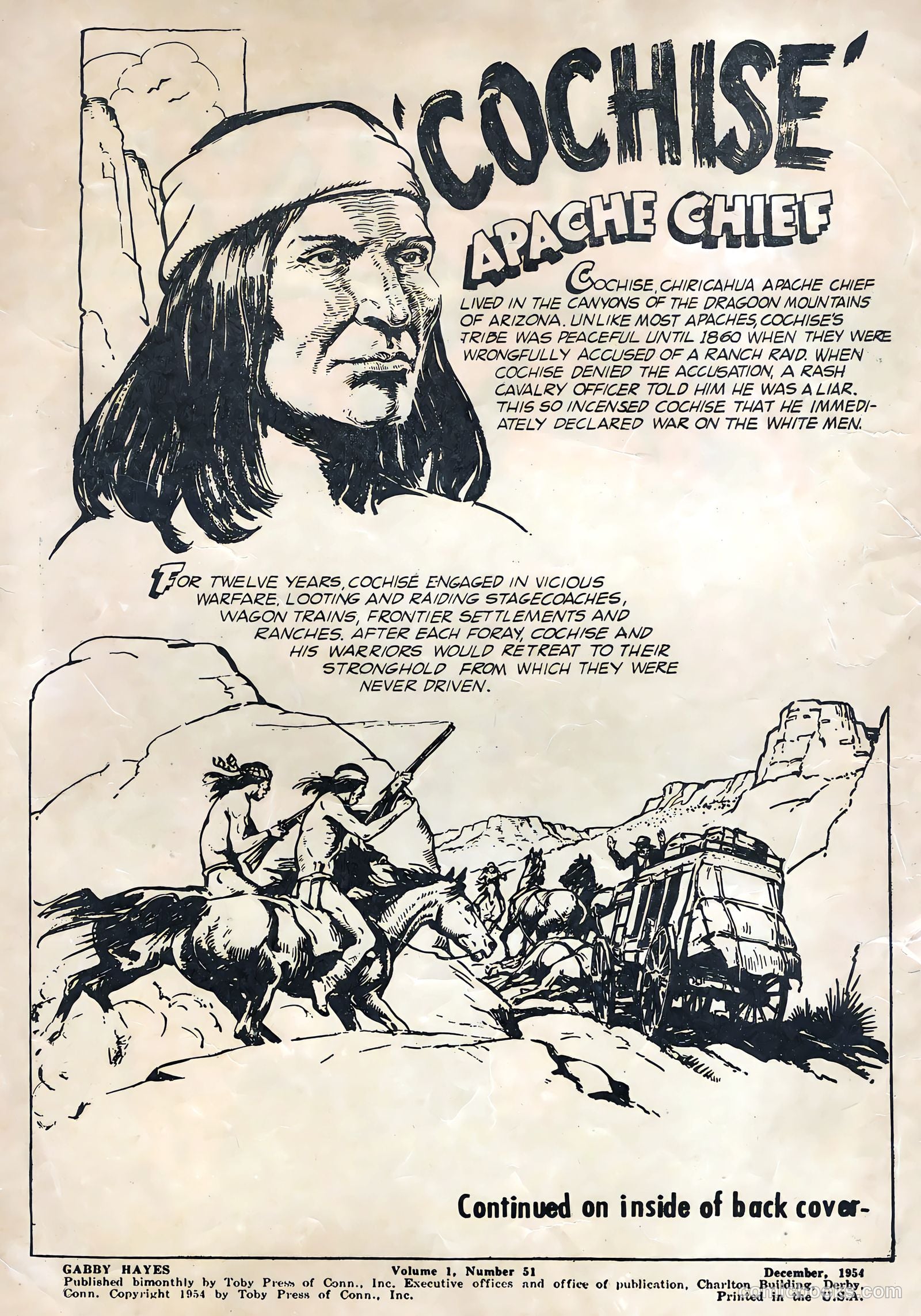 Gabby Hayes #51 (1954) — page 2 of 36