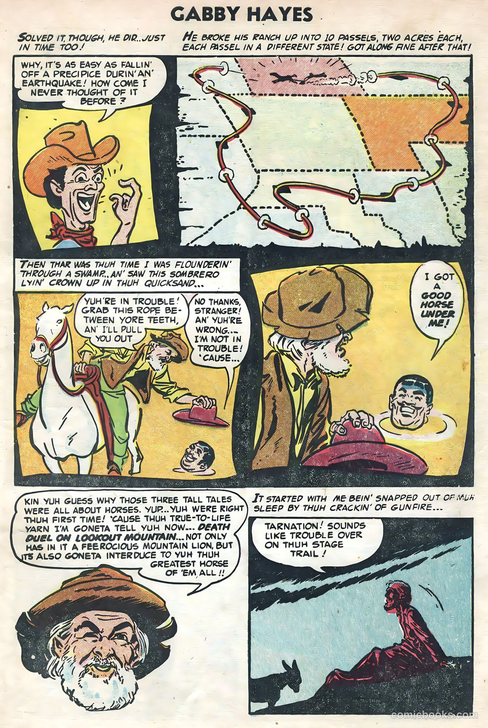 Gabby Hayes #51 (1954) — page 5 of 36