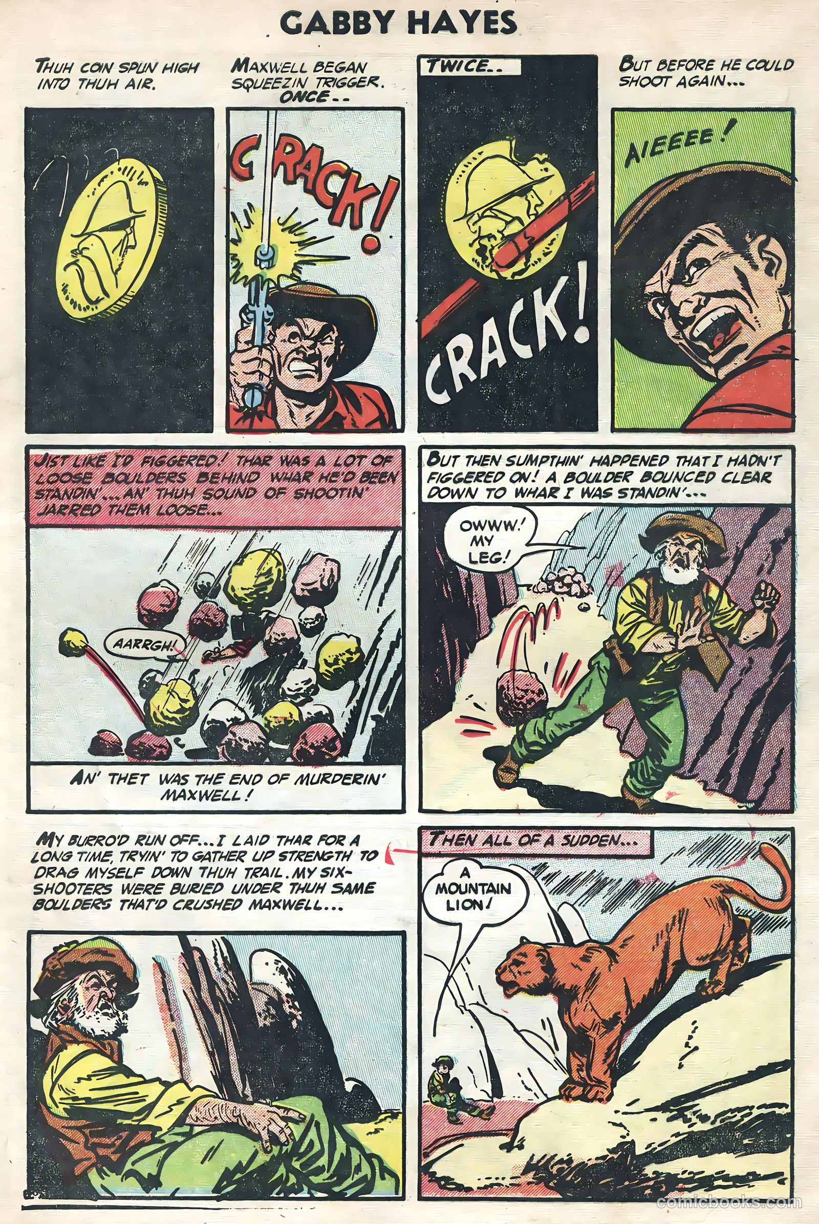 Gabby Hayes #51 (1954) — page 9 of 36