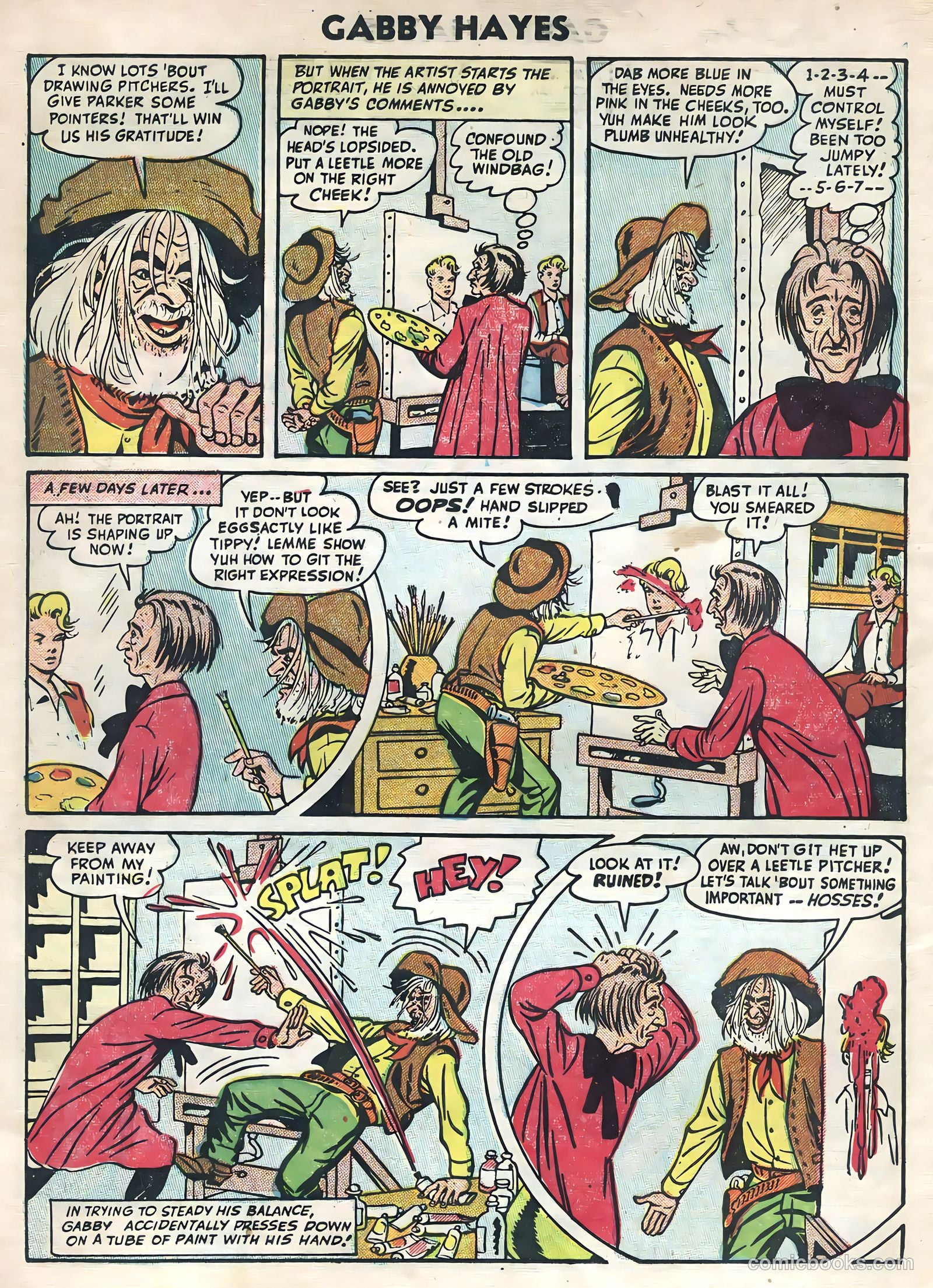 Gabby Hayes #51 (1954) — page 12 of 36