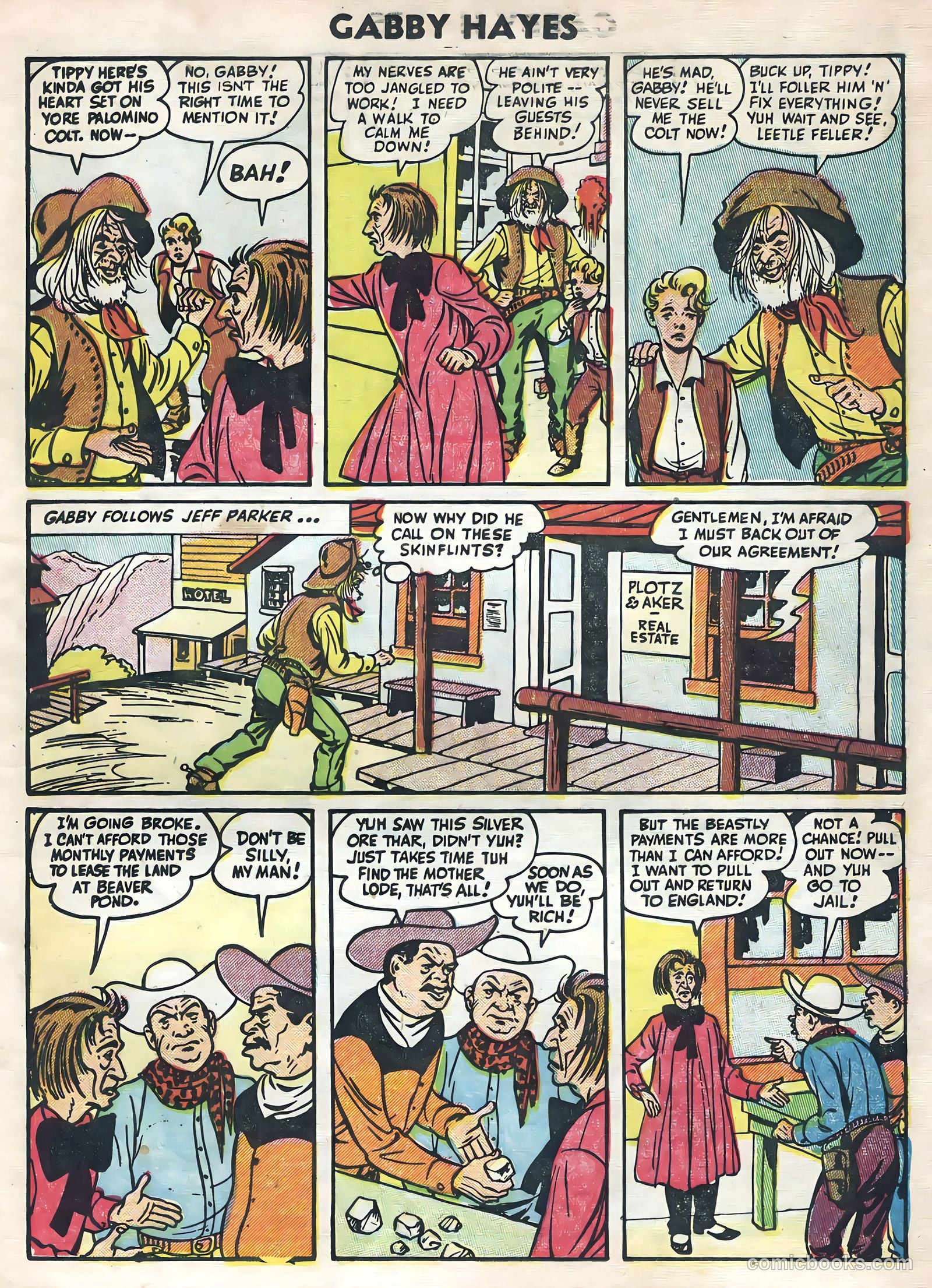 Gabby Hayes #51 (1954) — page 13 of 36