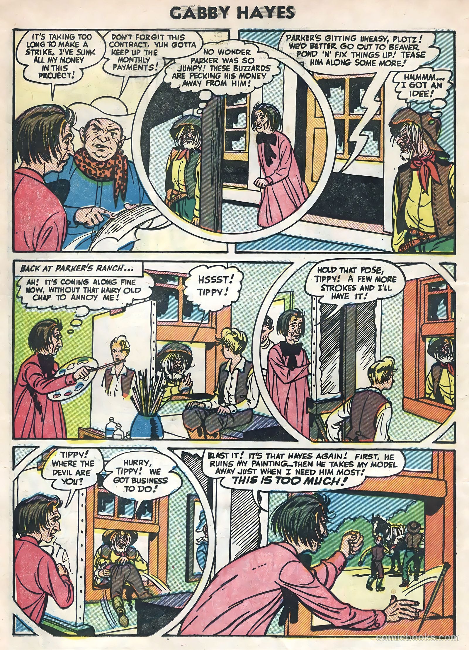 Gabby Hayes #51 (1954) — page 14 of 36