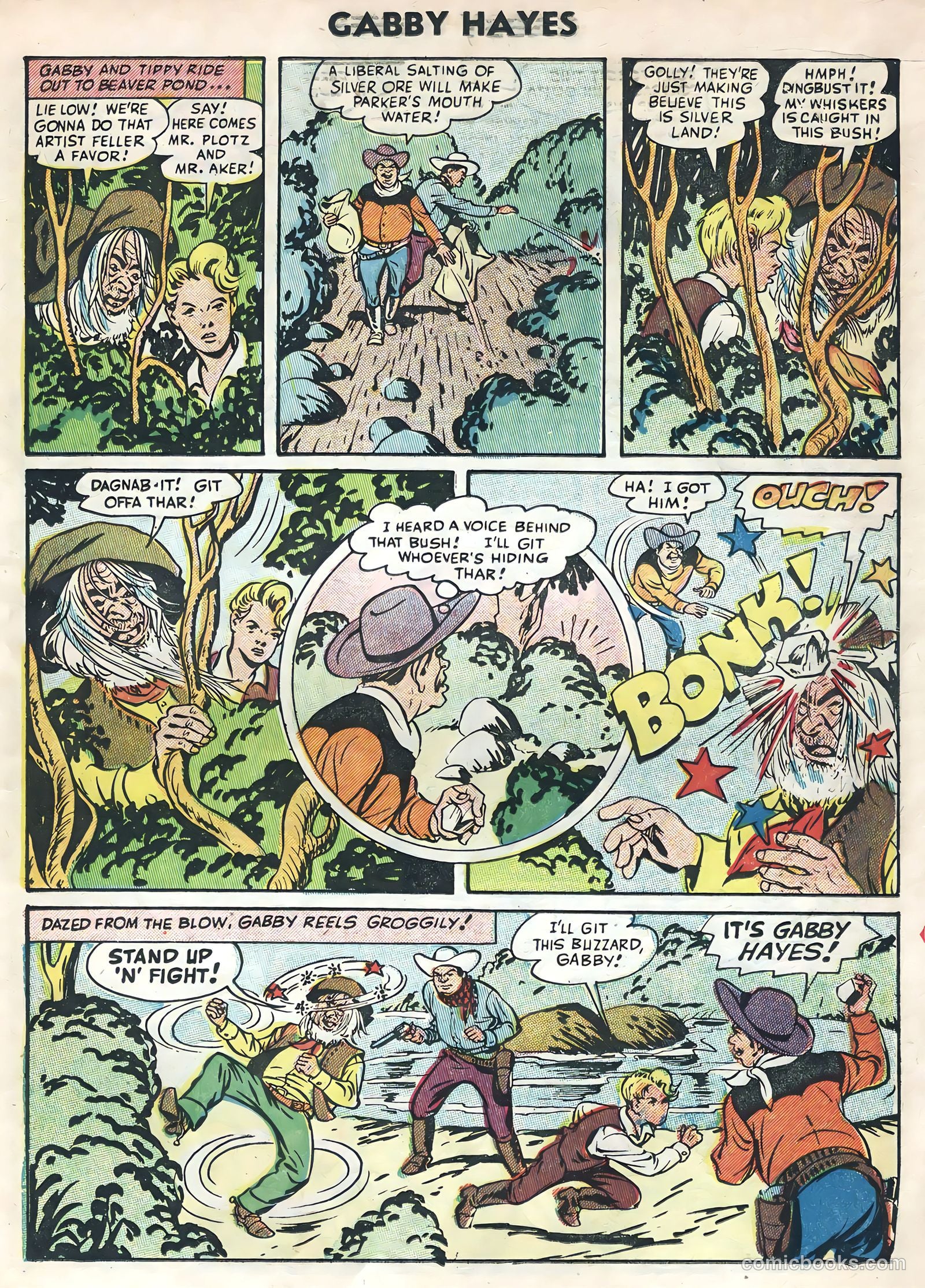 Gabby Hayes #51 (1954) — page 15 of 36