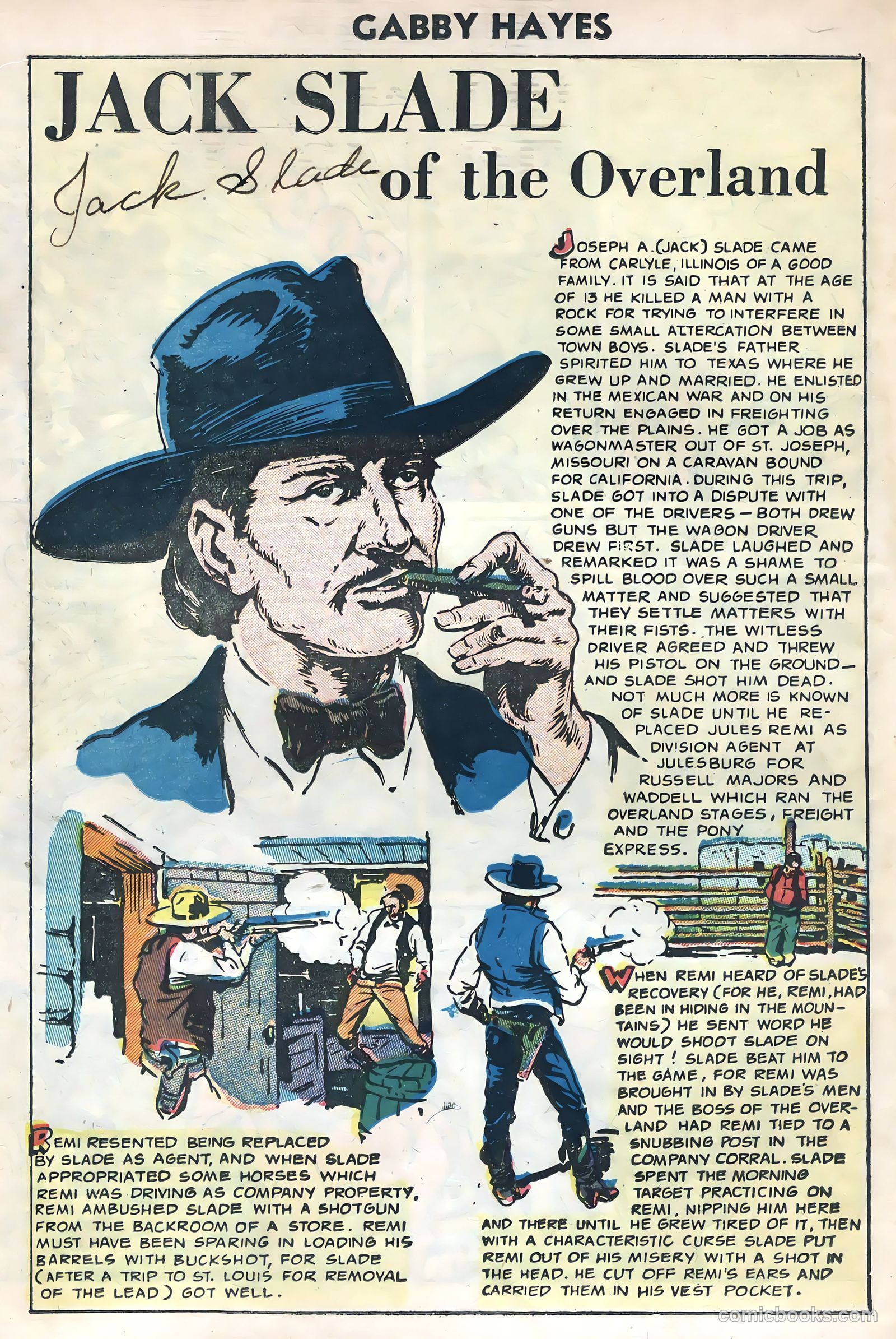 Gabby Hayes #51 (1954) — page 18 of 36