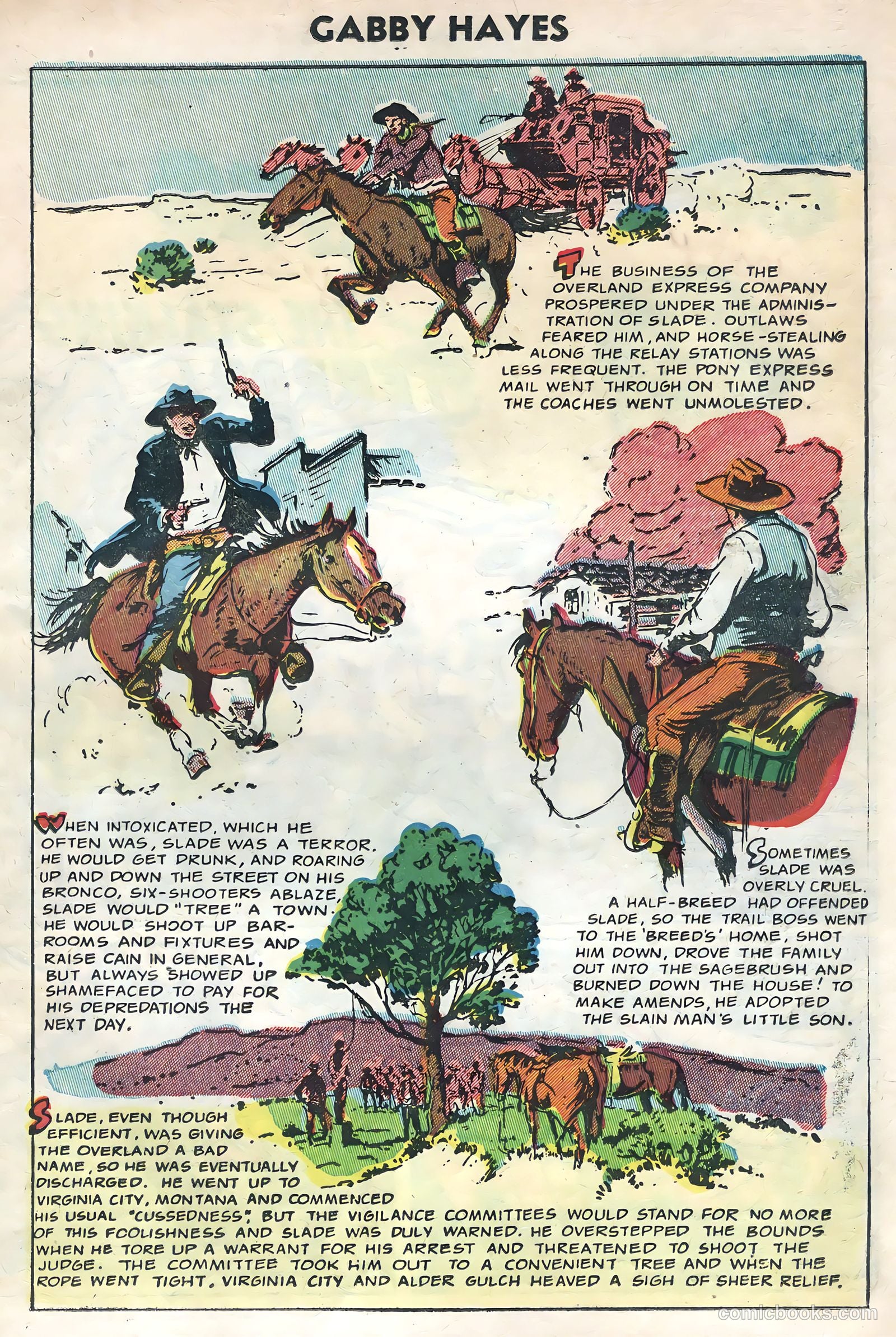 Gabby Hayes #51 (1954) — page 19 of 36