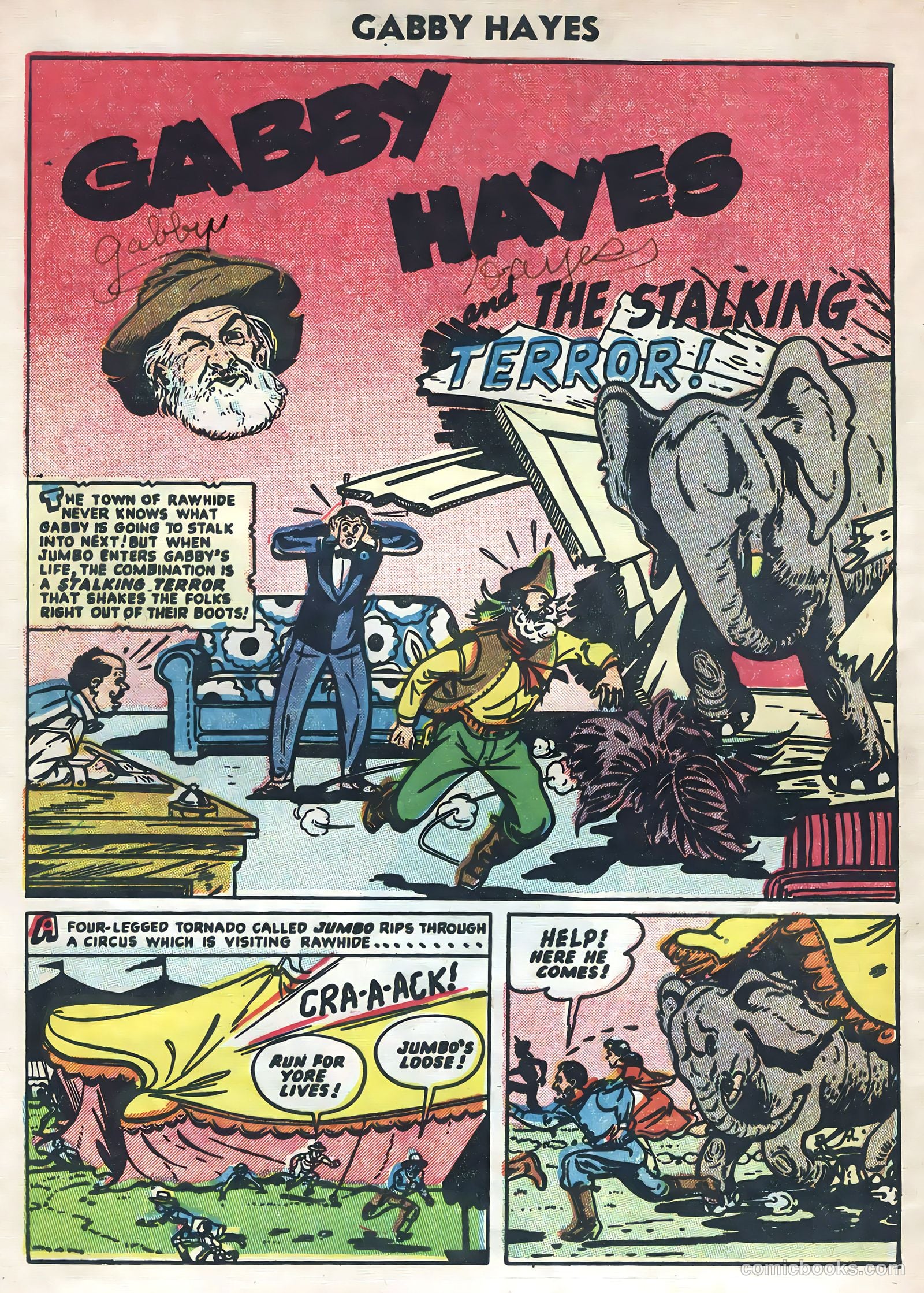 Gabby Hayes #51 (1954) — page 20 of 36