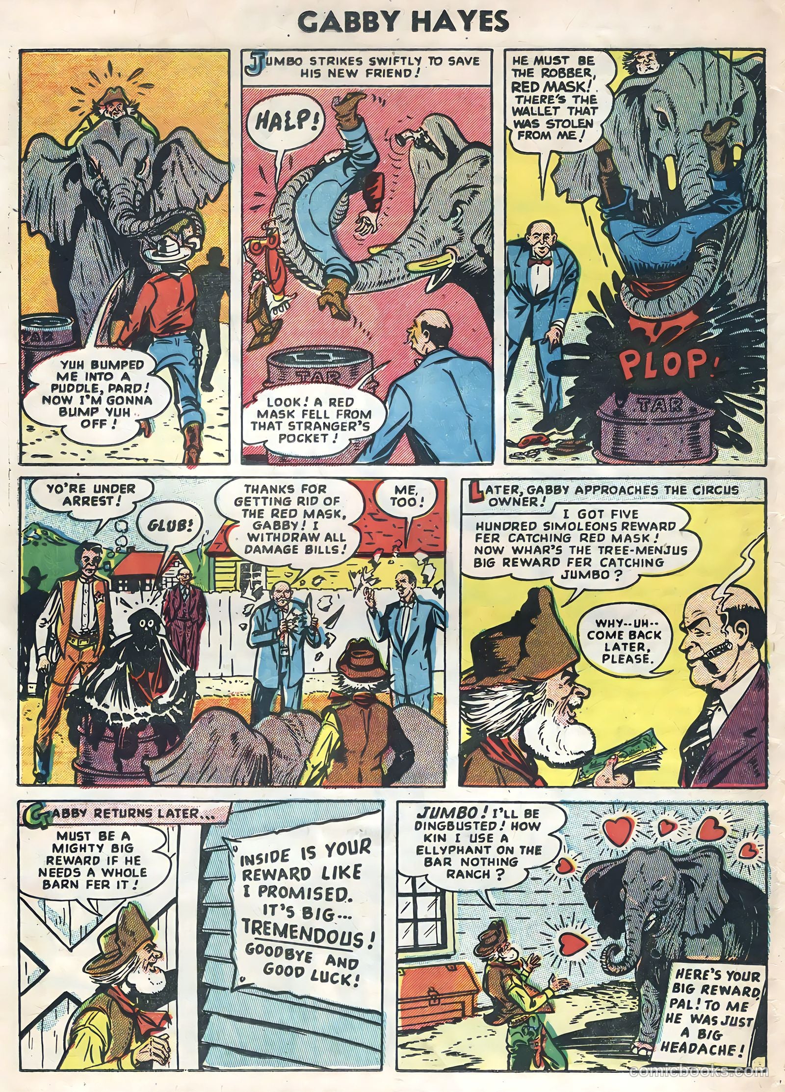 Gabby Hayes #51 (1954) — page 26 of 36