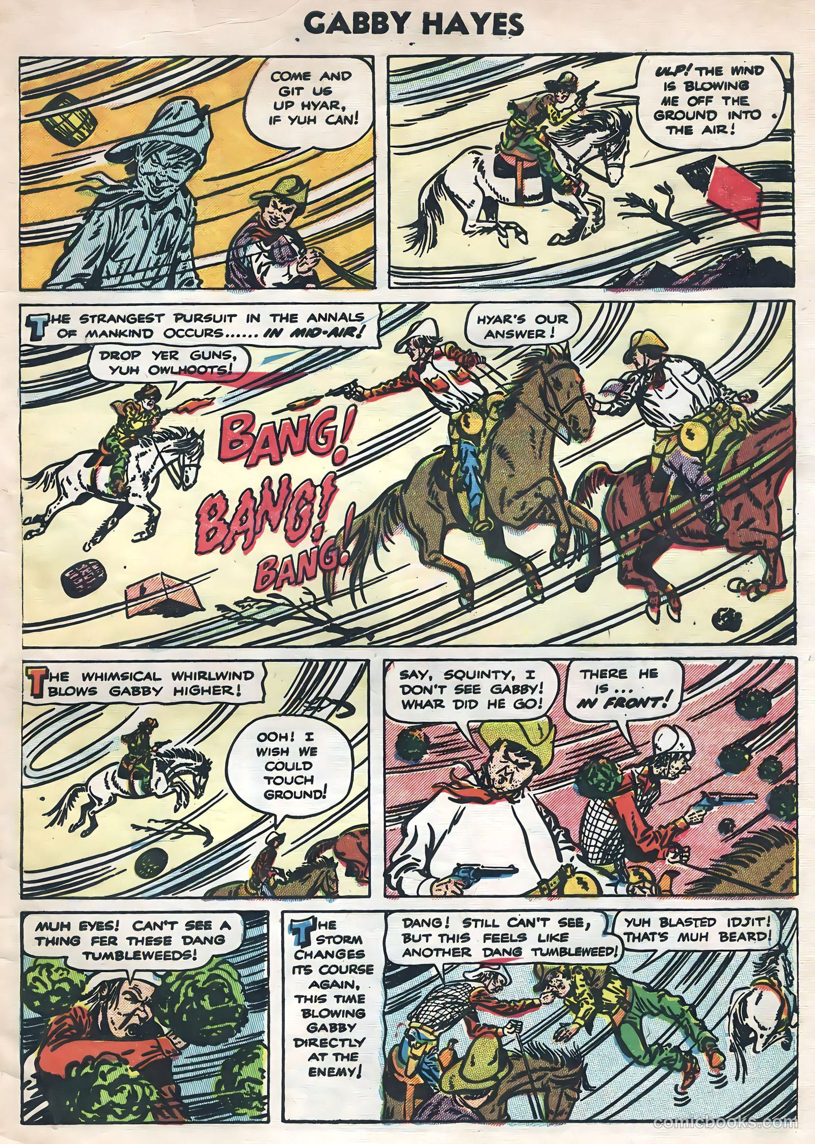 Gabby Hayes #51 (1954) — page 33 of 36