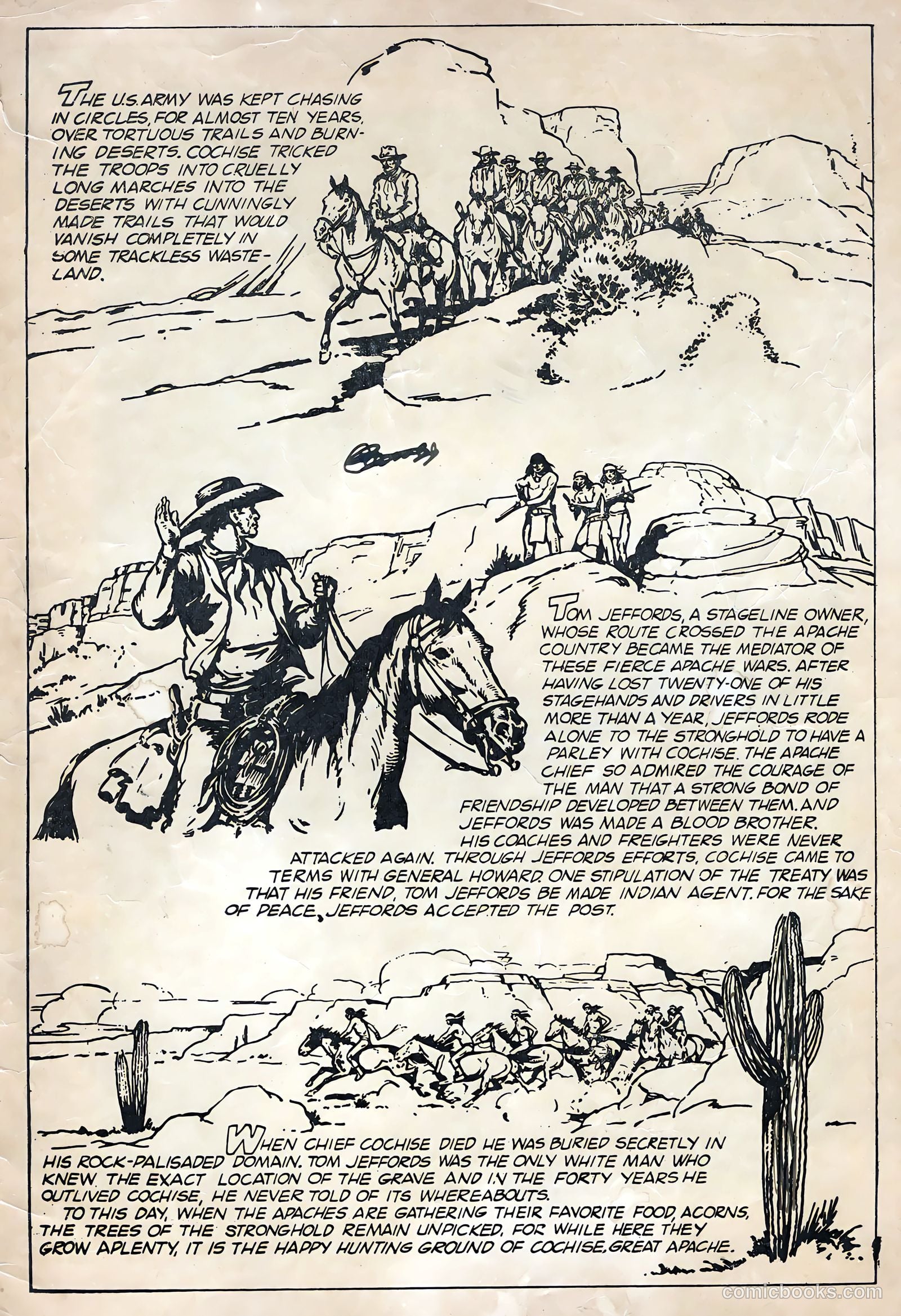 Gabby Hayes #51 (1954) — page 35 of 36