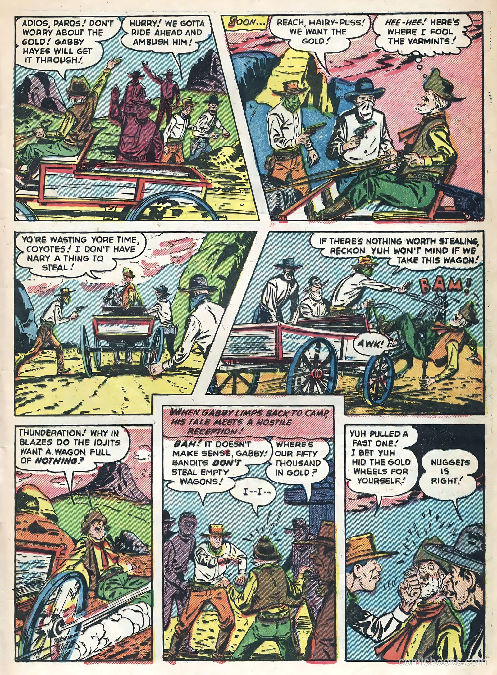 Gabby Hayes #52 (1955) — page 5 of 36