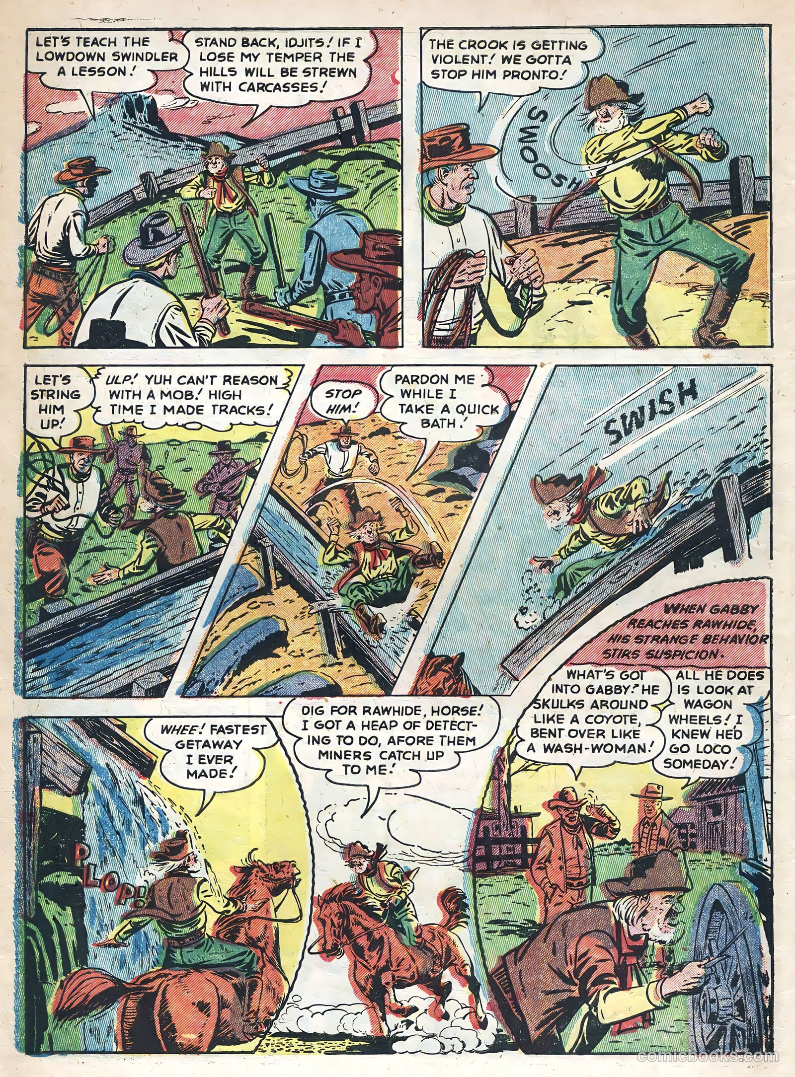 Gabby Hayes #52 (1955) — page 6 of 36