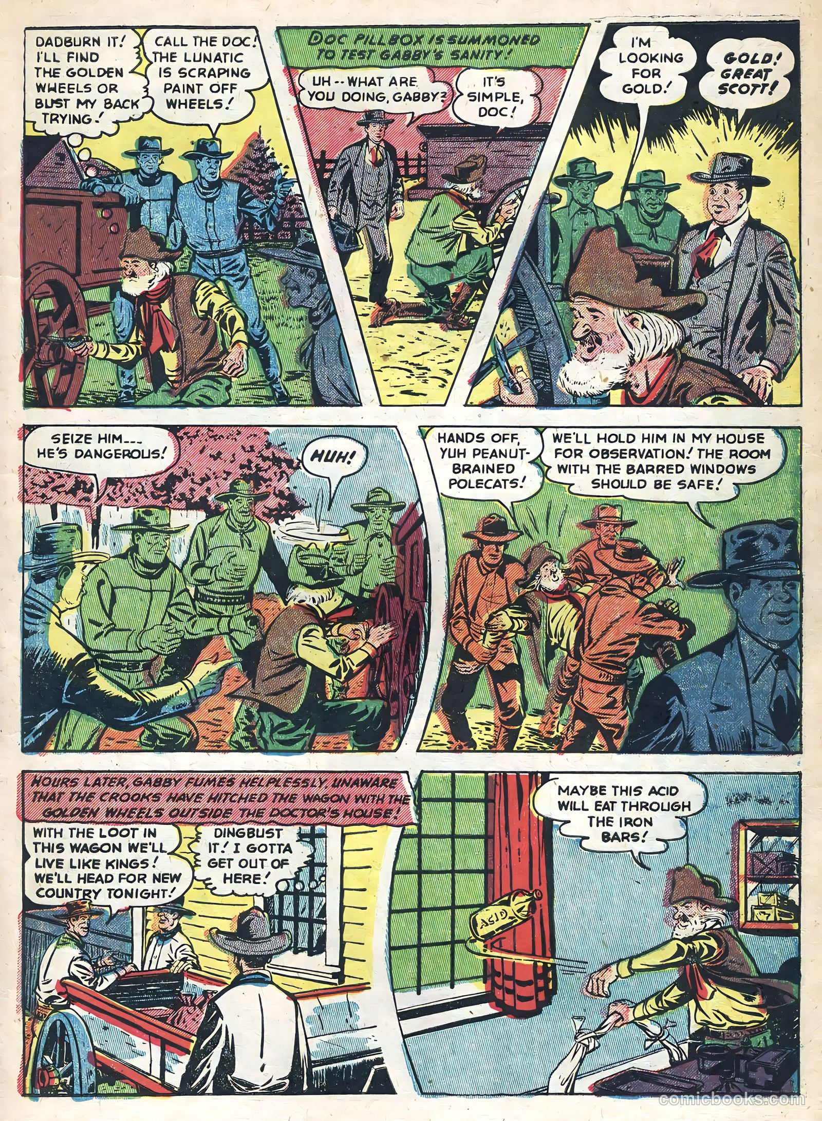 Gabby Hayes #52 (1955) — page 7 of 36