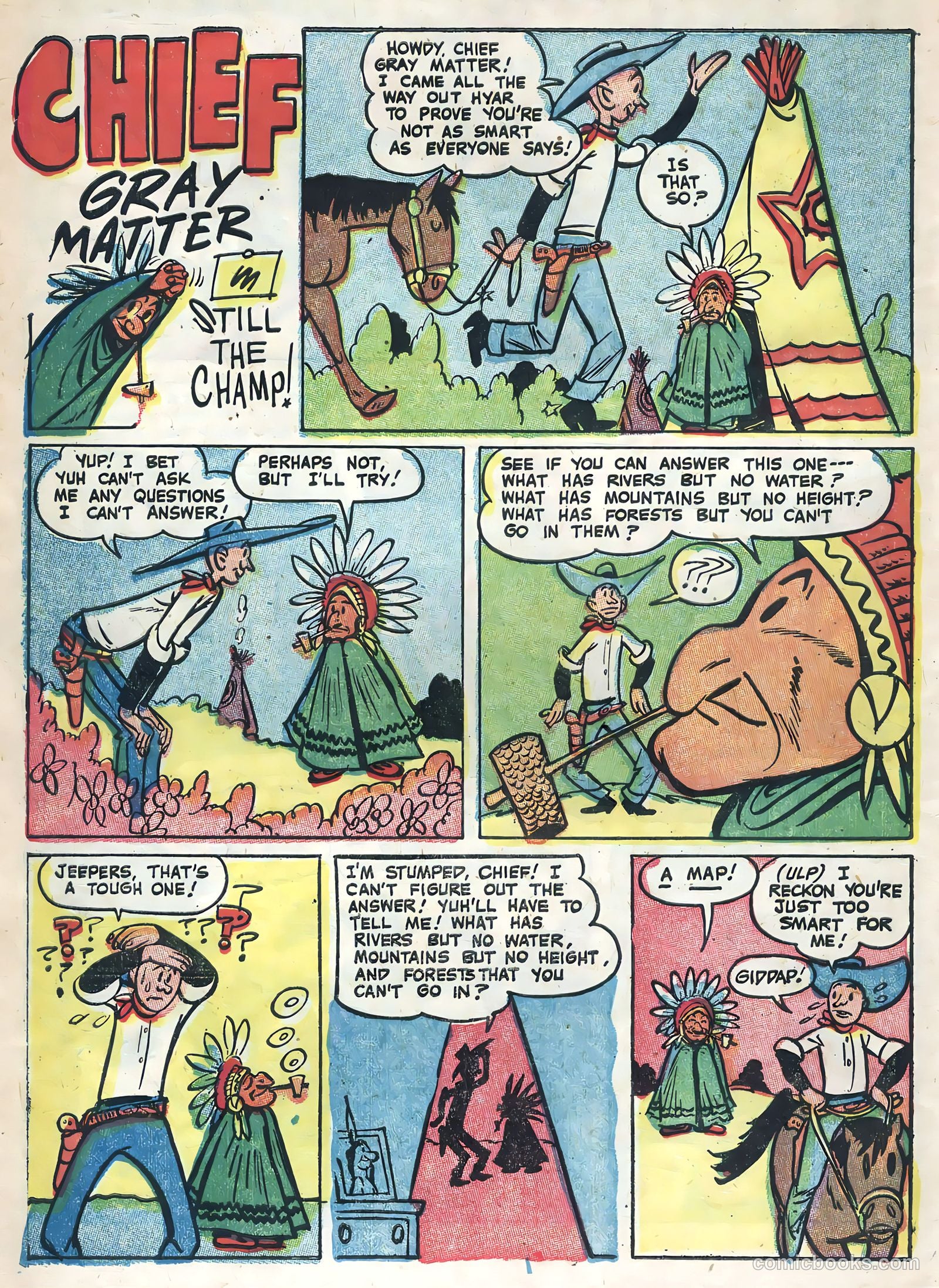 Gabby Hayes #52 (1955) — page 10 of 36