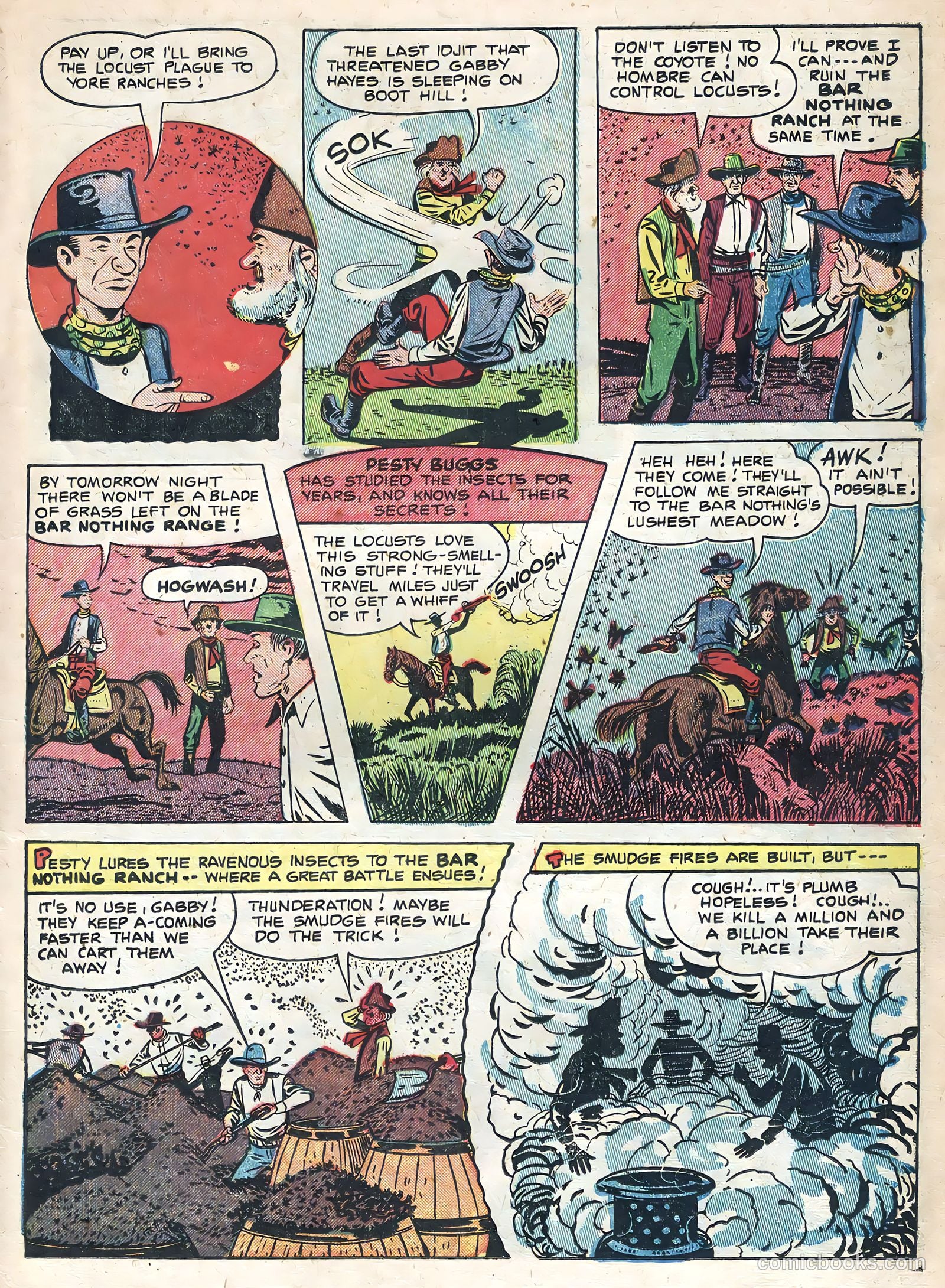 Gabby Hayes #52 (1955) — page 15 of 36