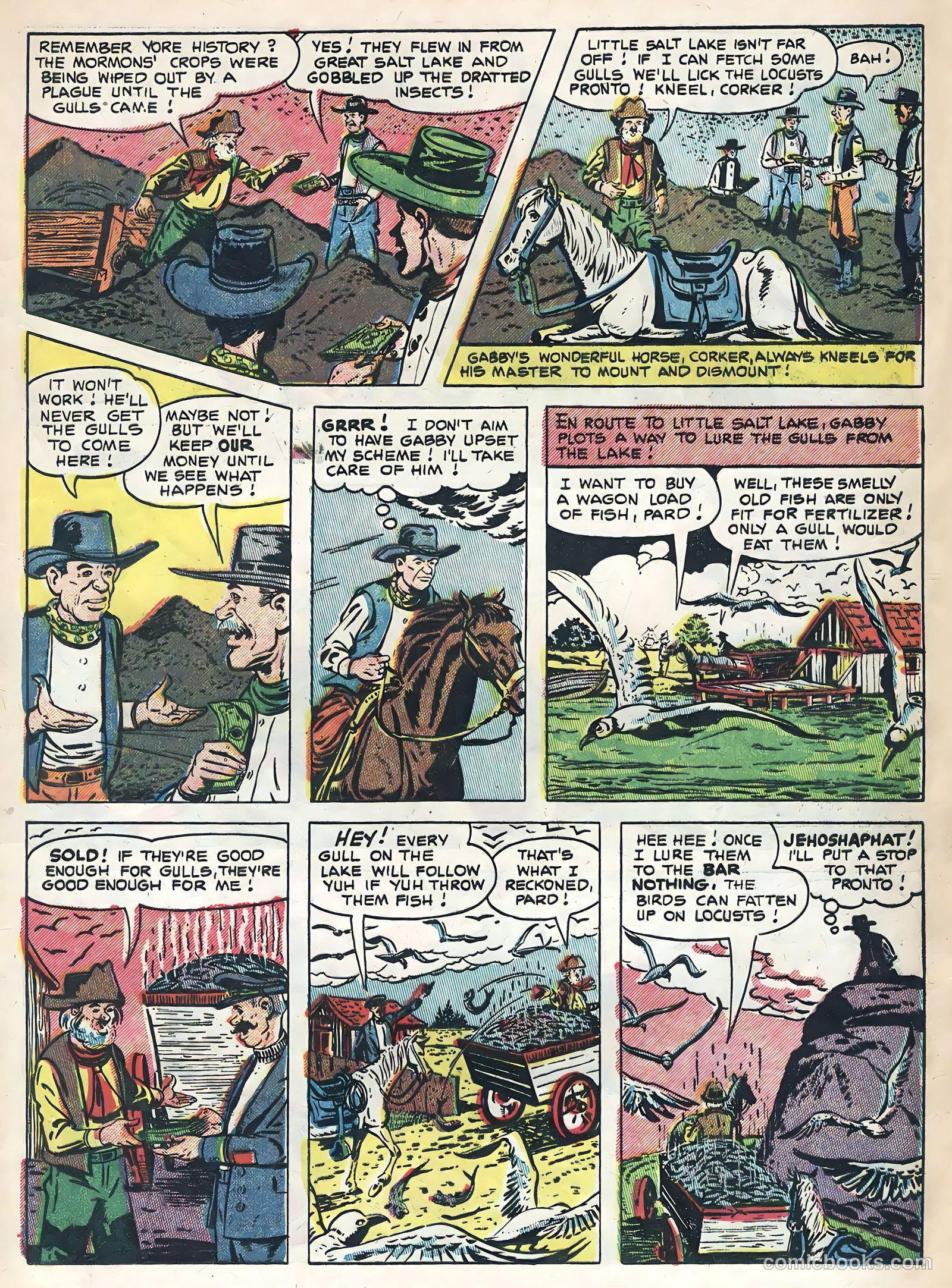 Gabby Hayes #52 (1955) — page 17 of 36