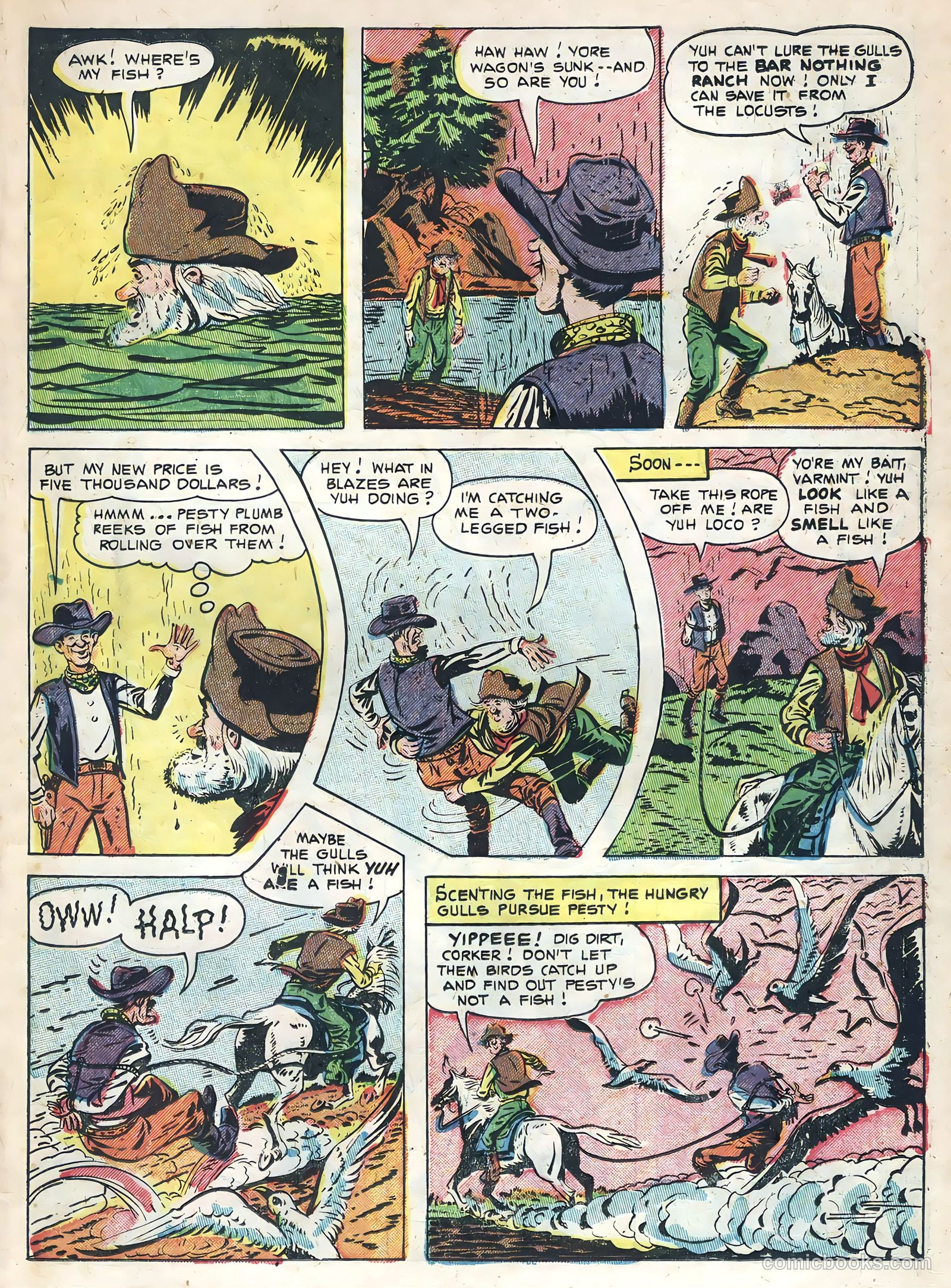 Gabby Hayes #52 (1955) — page 19 of 36