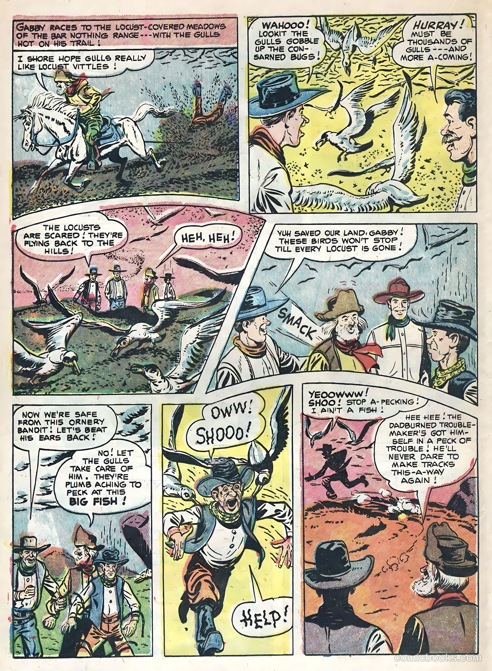 Gabby Hayes #52 (1955) — page 20 of 36