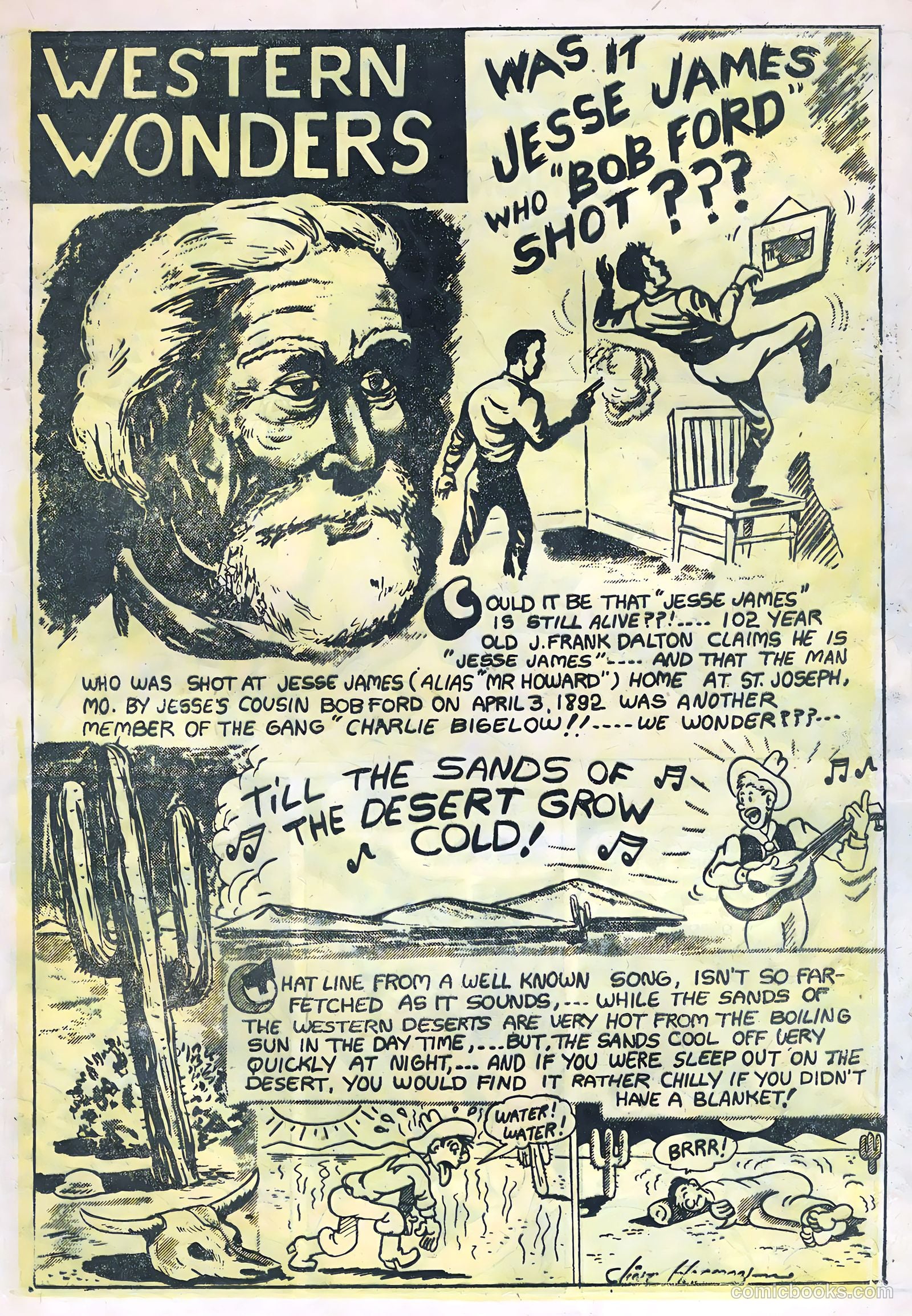 Gabby Hayes #52 (1955) — page 21 of 36