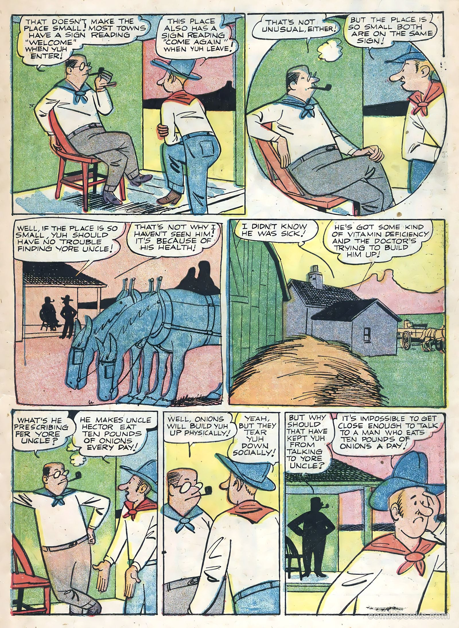 Gabby Hayes #52 (1955) — page 27 of 36