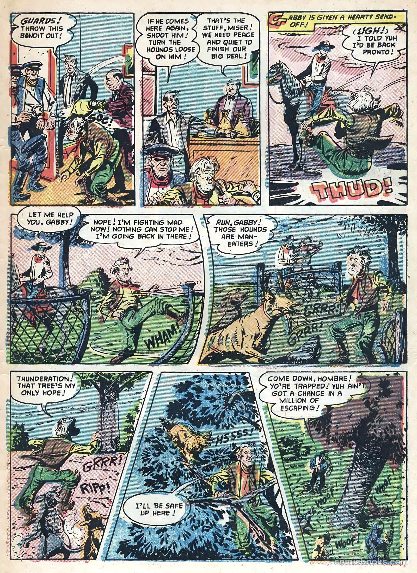 Gabby Hayes #52 (1955) — page 31 of 36