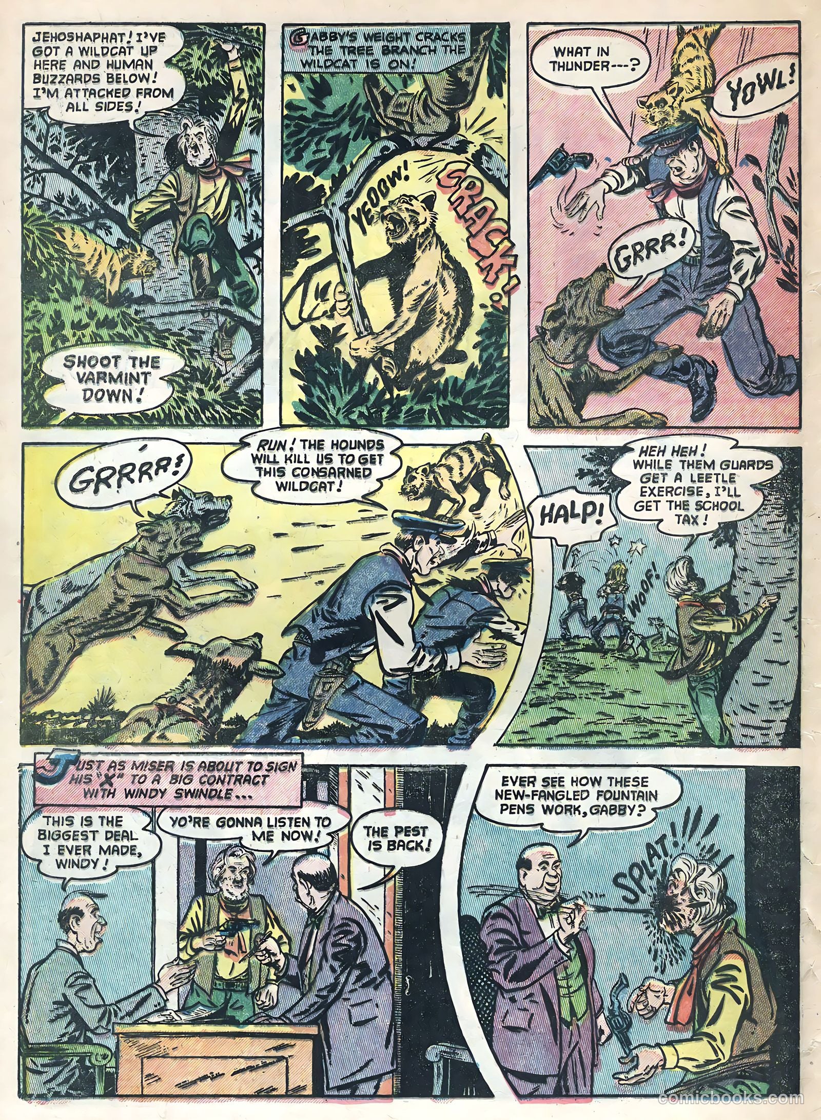 Gabby Hayes #52 (1955) — page 32 of 36
