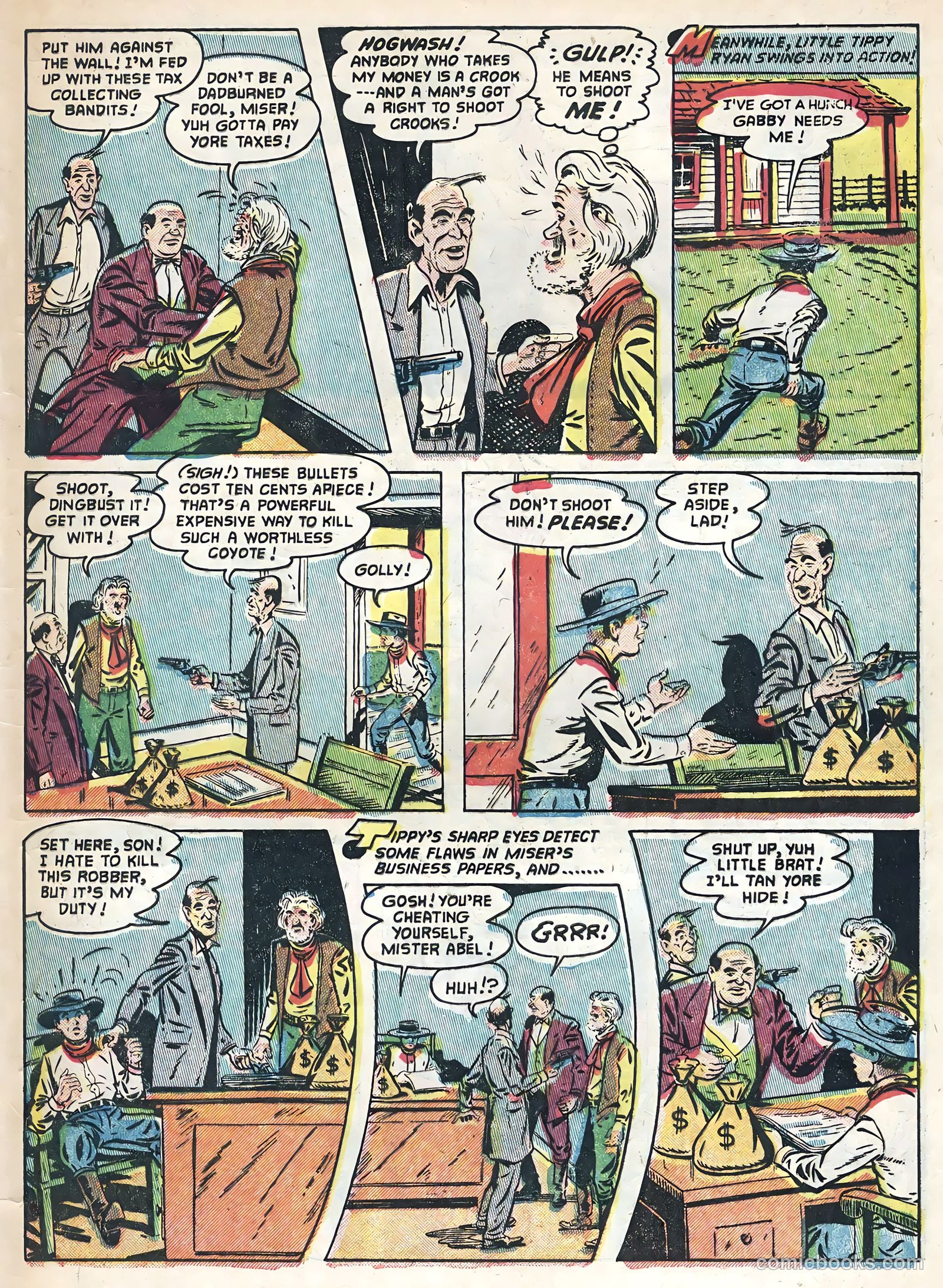 Gabby Hayes #52 (1955) — page 33 of 36