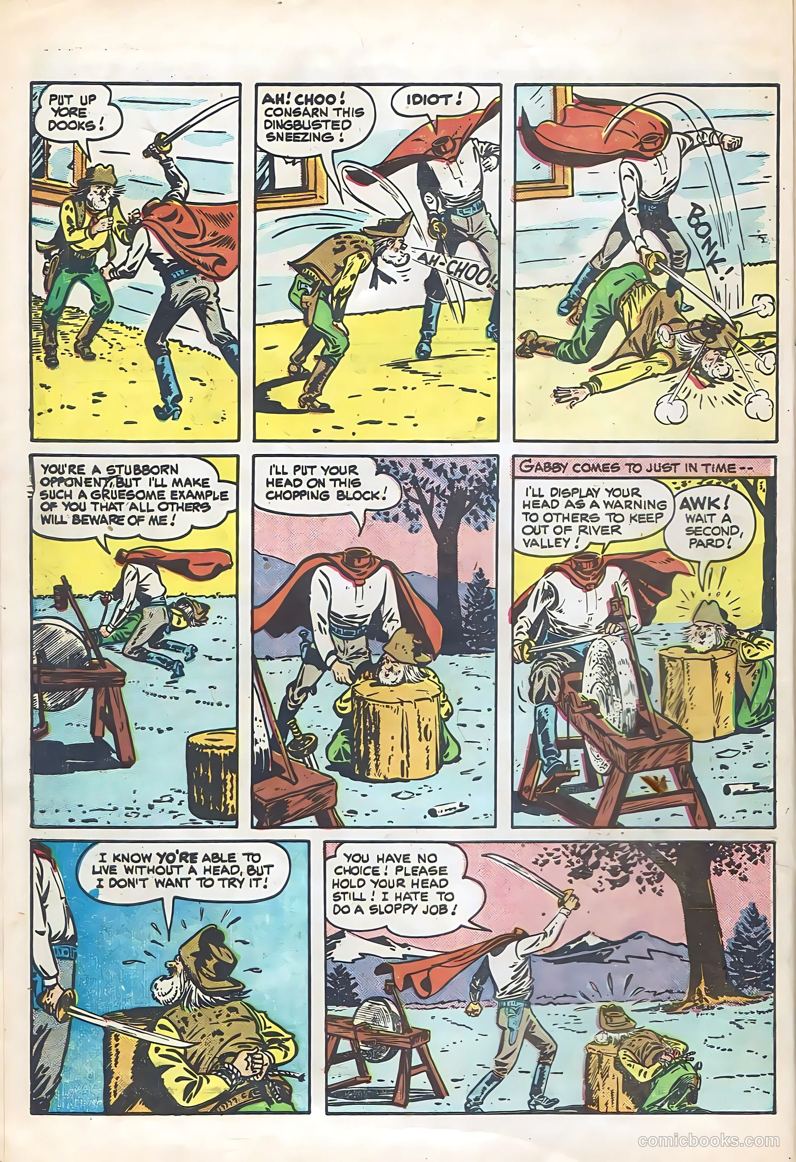 Gabby Hayes #53 (1955) — page 10 of 36