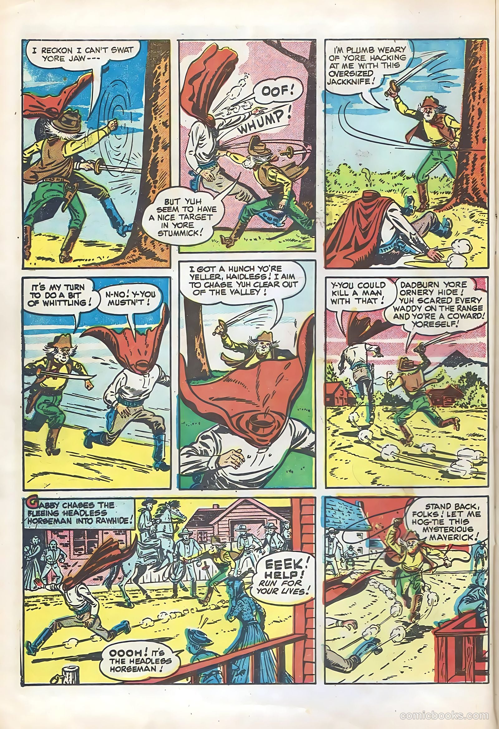 Gabby Hayes #53 (1955) — page 12 of 36