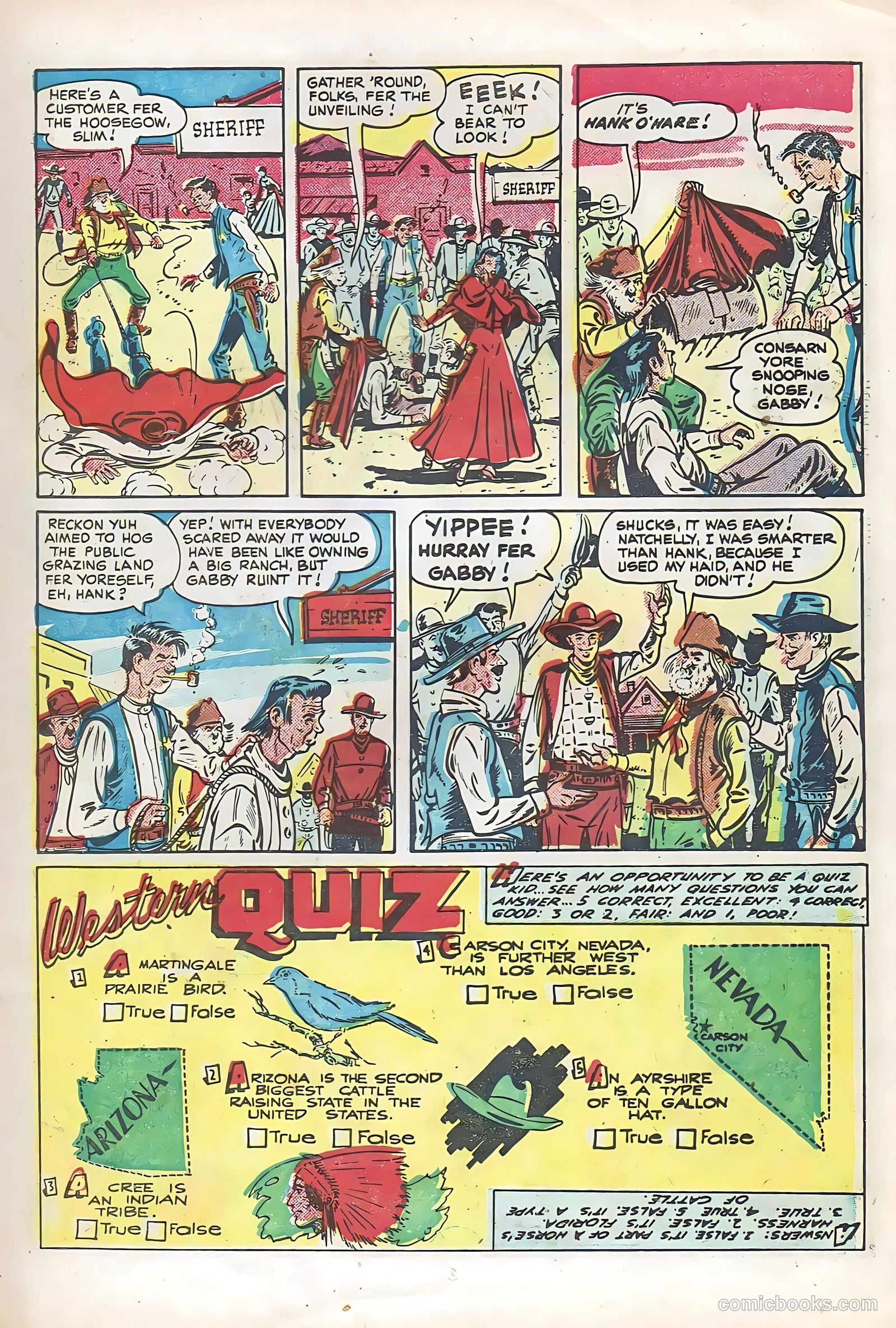 Gabby Hayes #53 (1955) — page 13 of 36