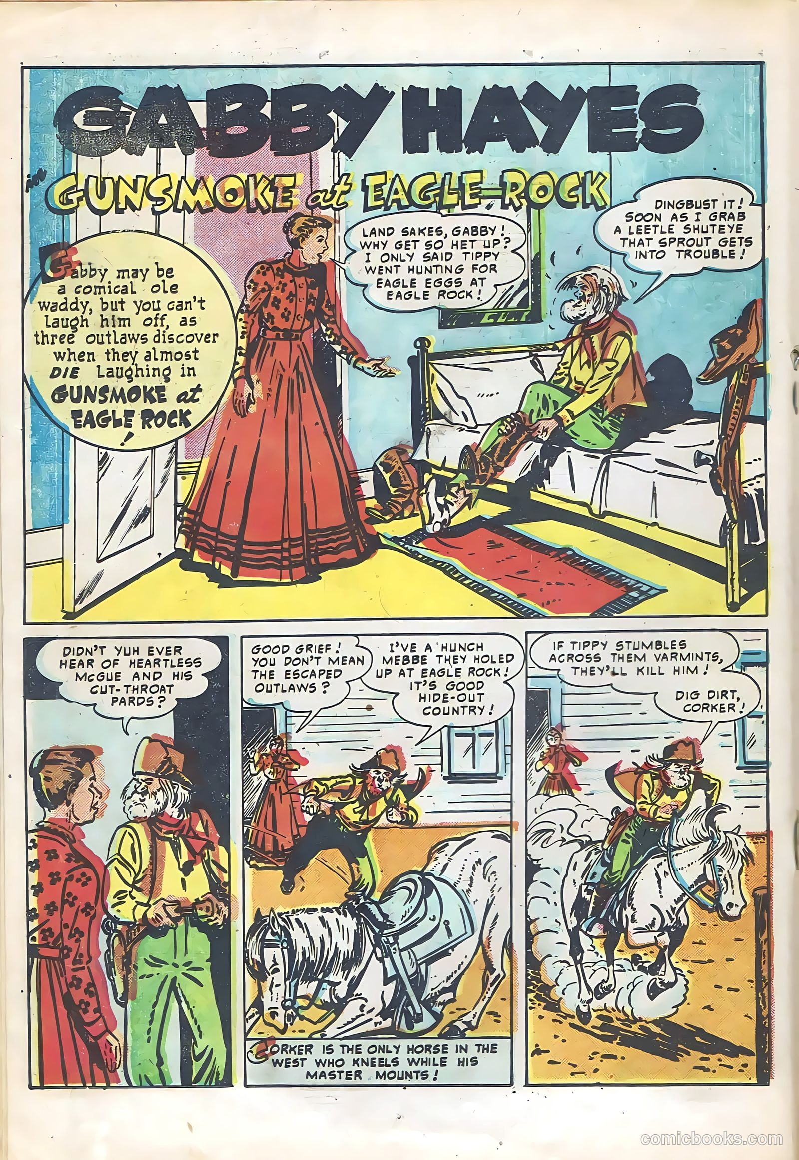 Gabby Hayes #53 (1955) — page 18 of 36