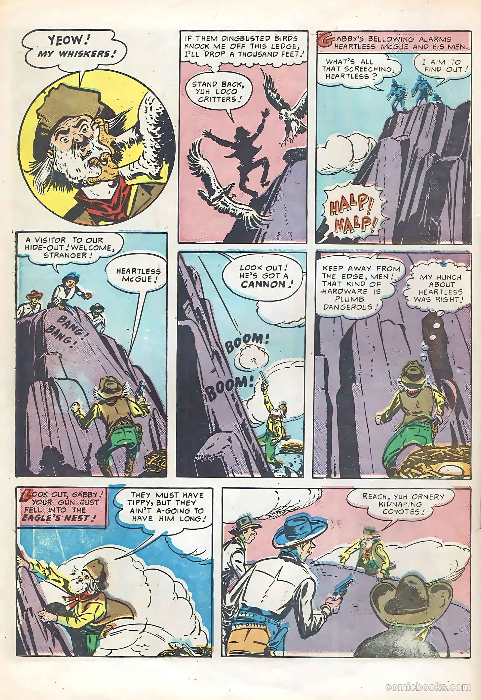 Gabby Hayes #53 (1955) — page 20 of 36