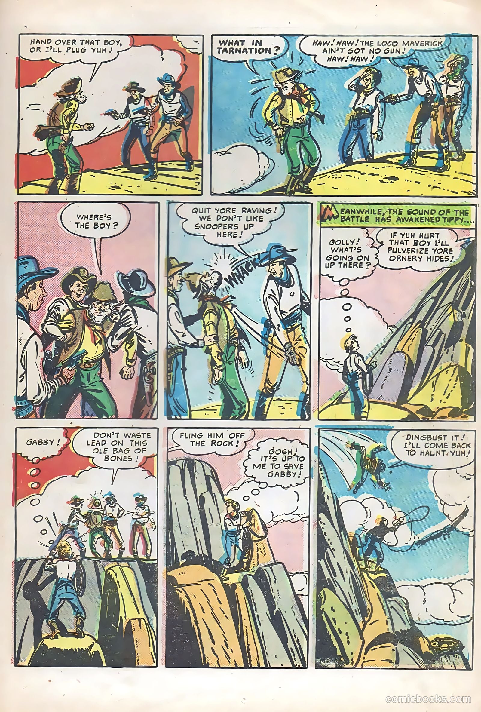 Gabby Hayes #53 (1955) — page 21 of 36