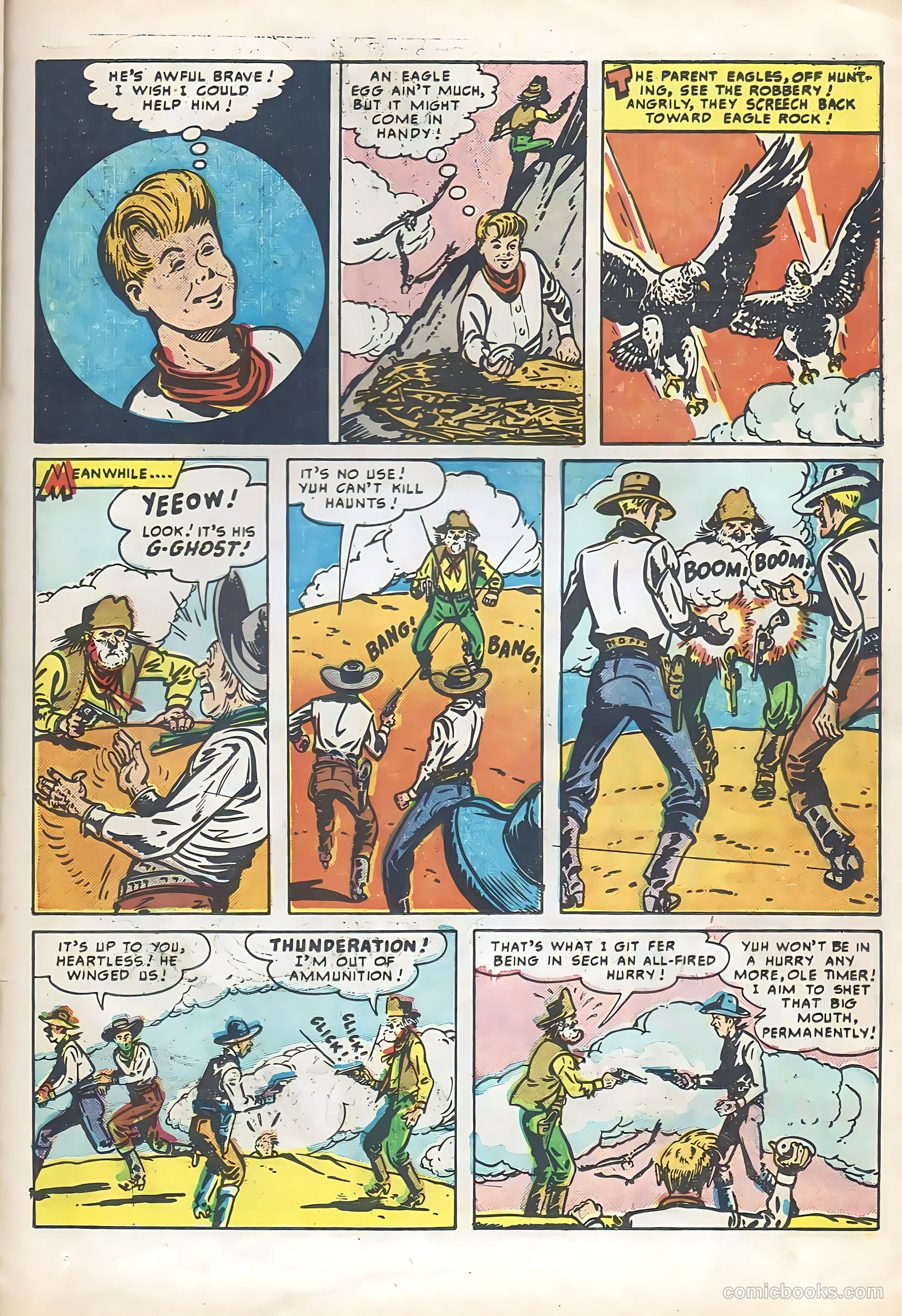 Gabby Hayes #53 (1955) — page 23 of 36