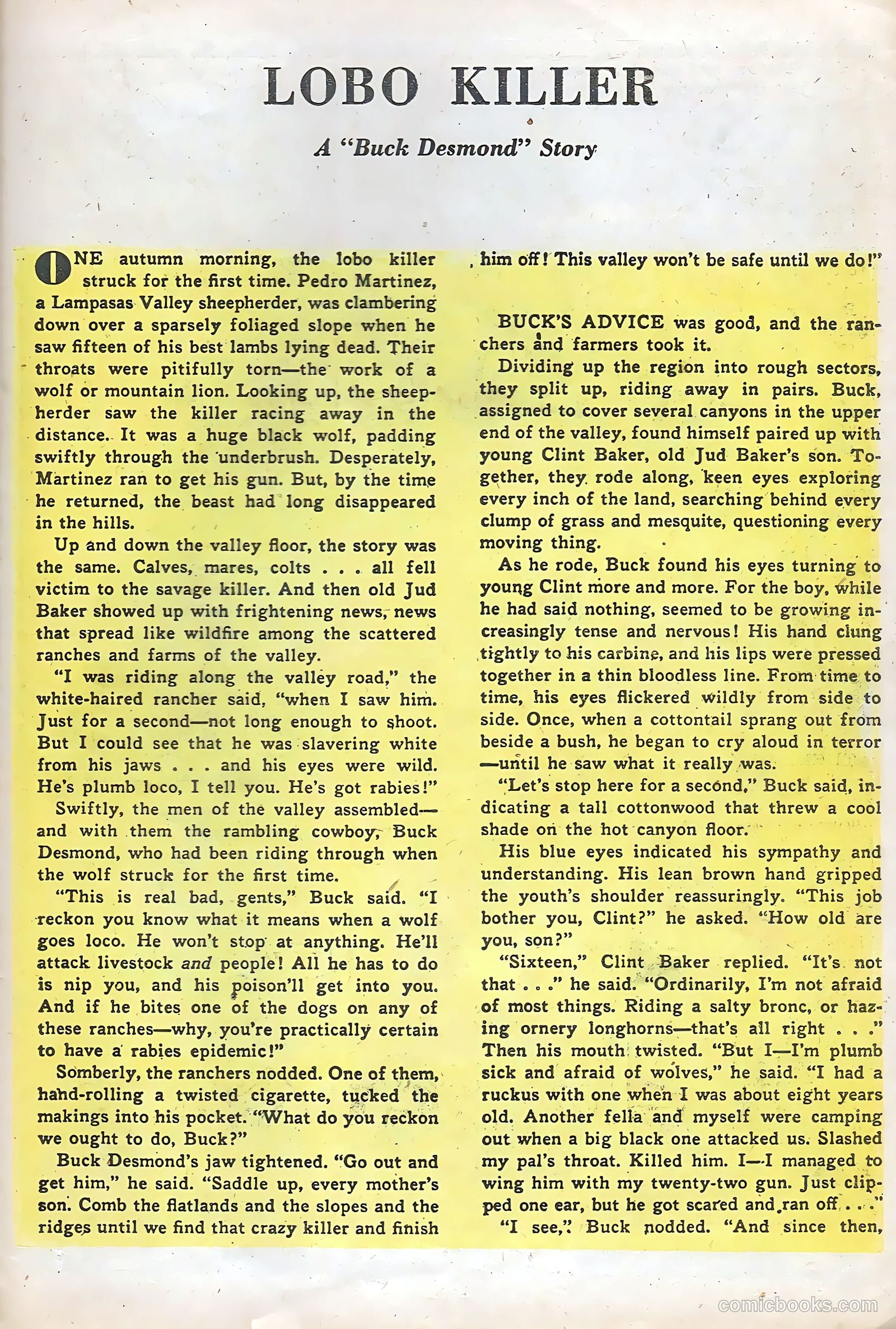 Gabby Hayes #53 (1955) — page 25 of 36