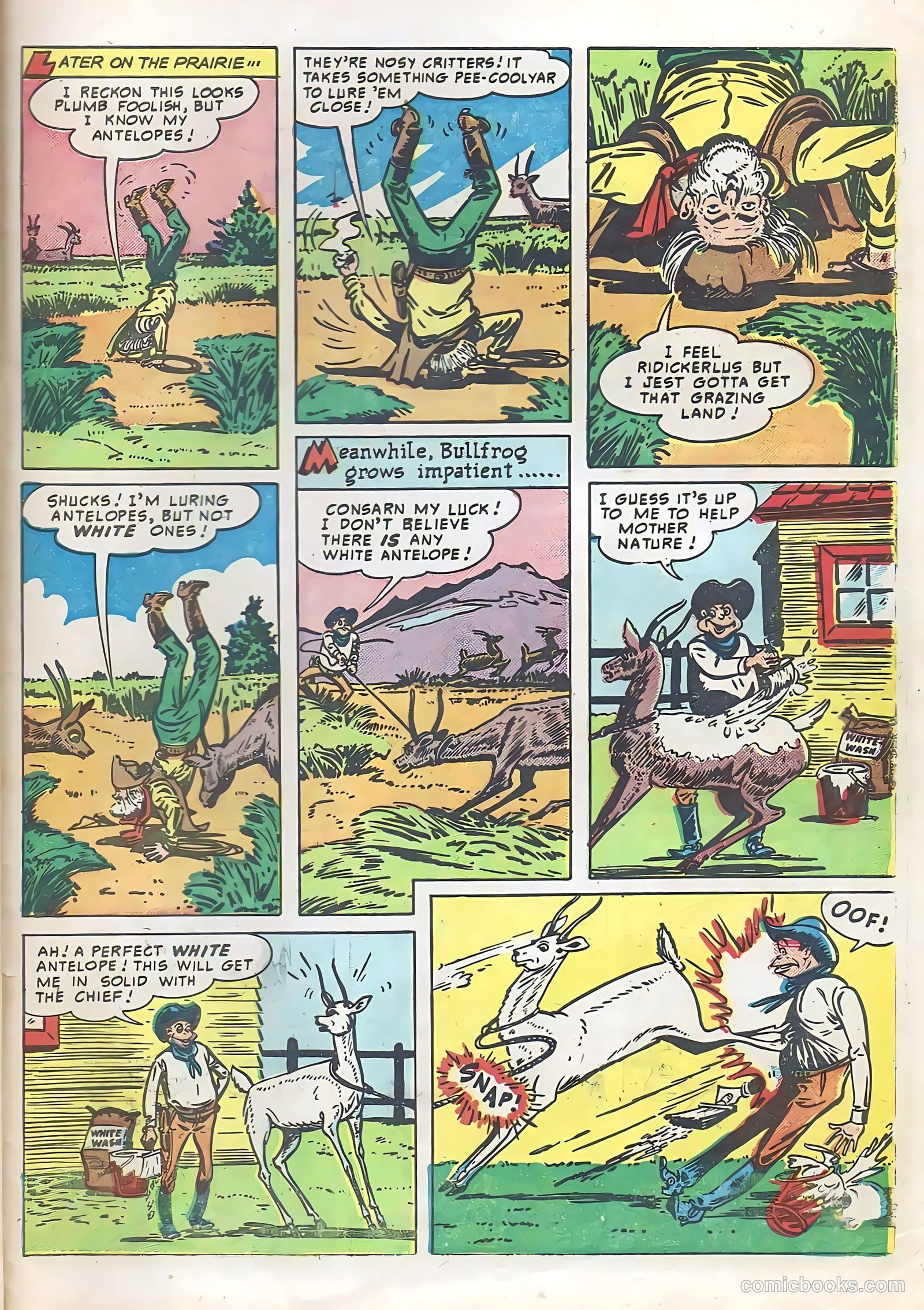 Gabby Hayes #53 (1955) — page 29 of 36