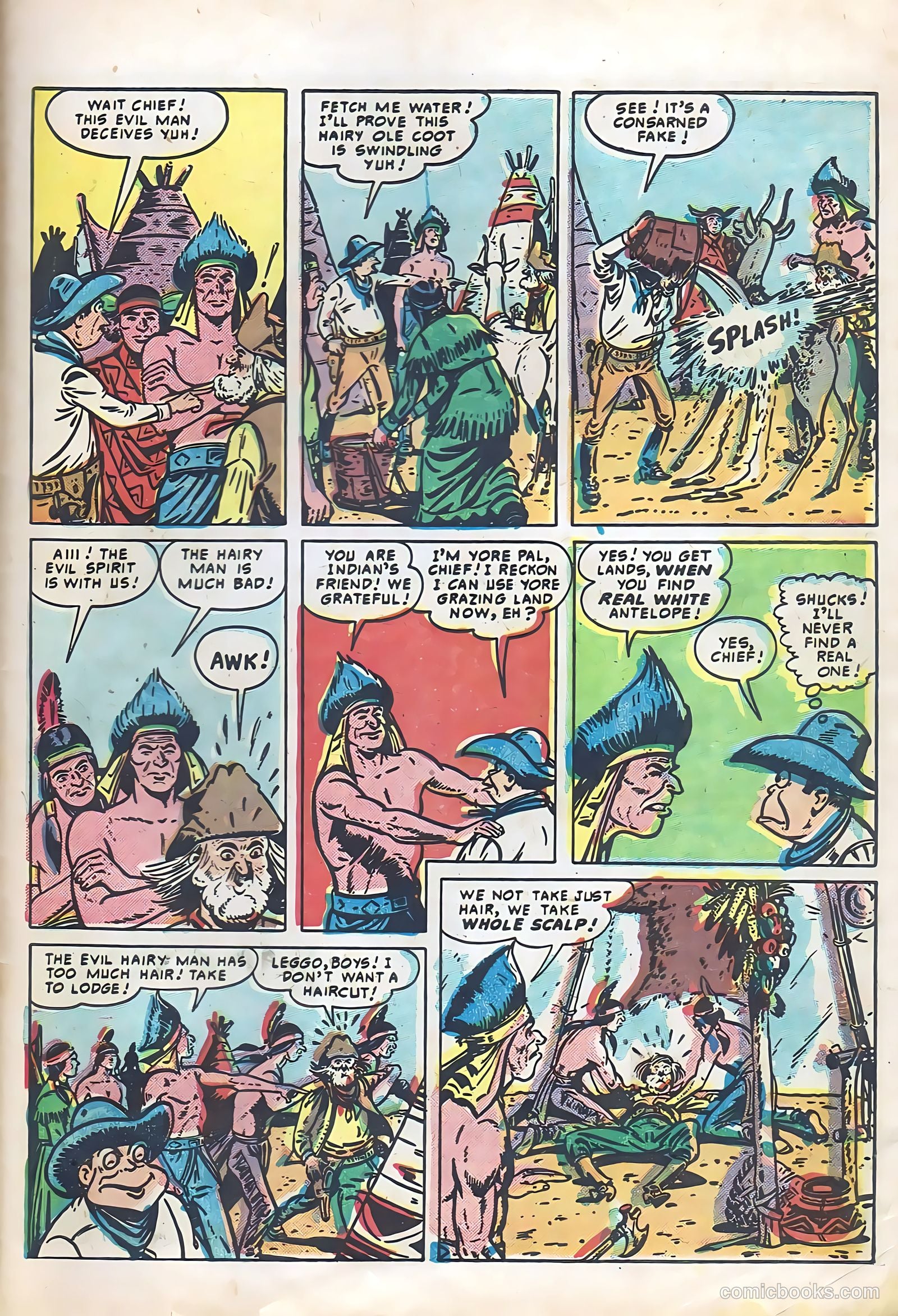 Gabby Hayes #53 (1955) — page 31 of 36
