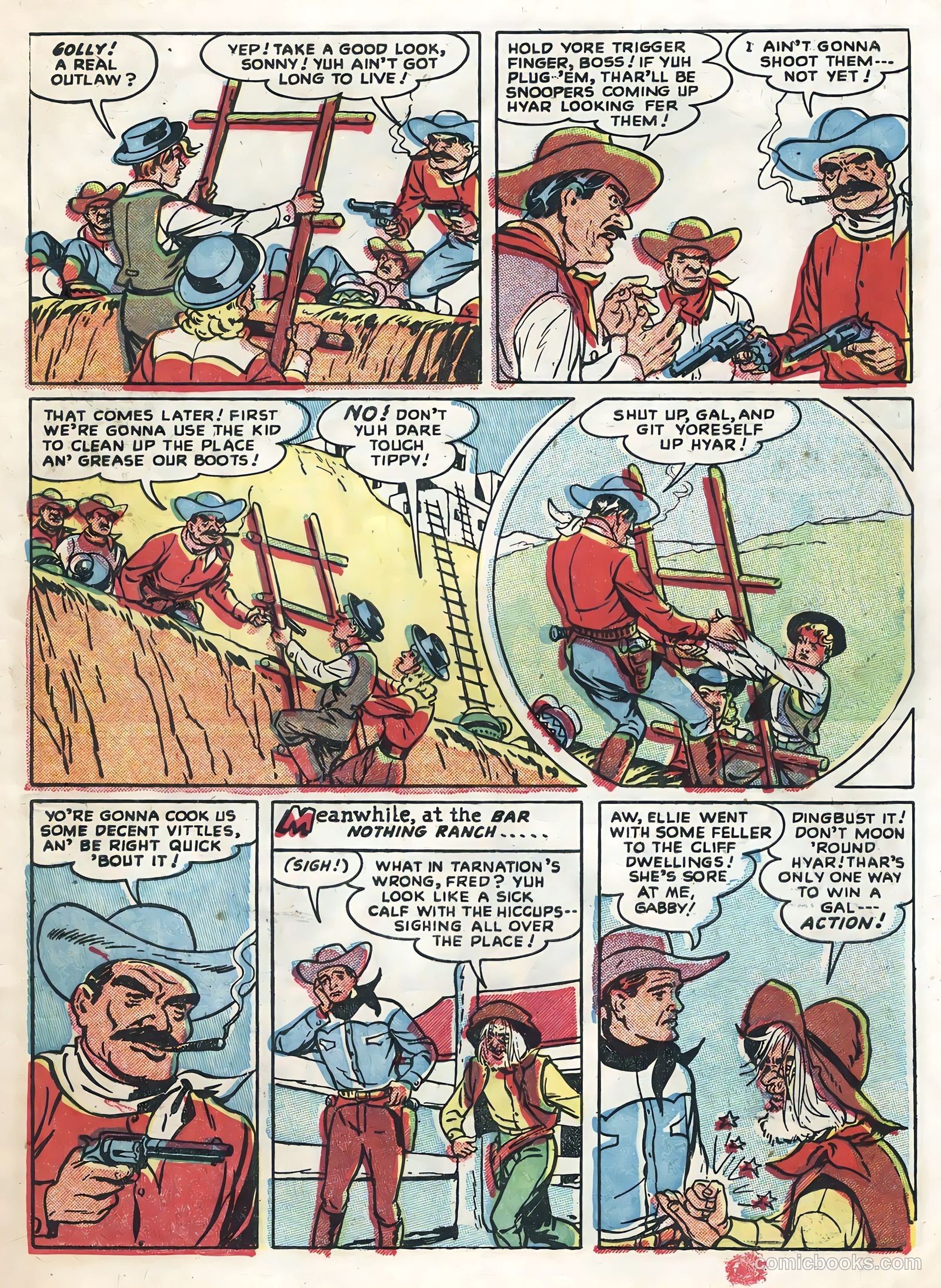 Gabby Hayes #54 (1955) — page 5 of 36