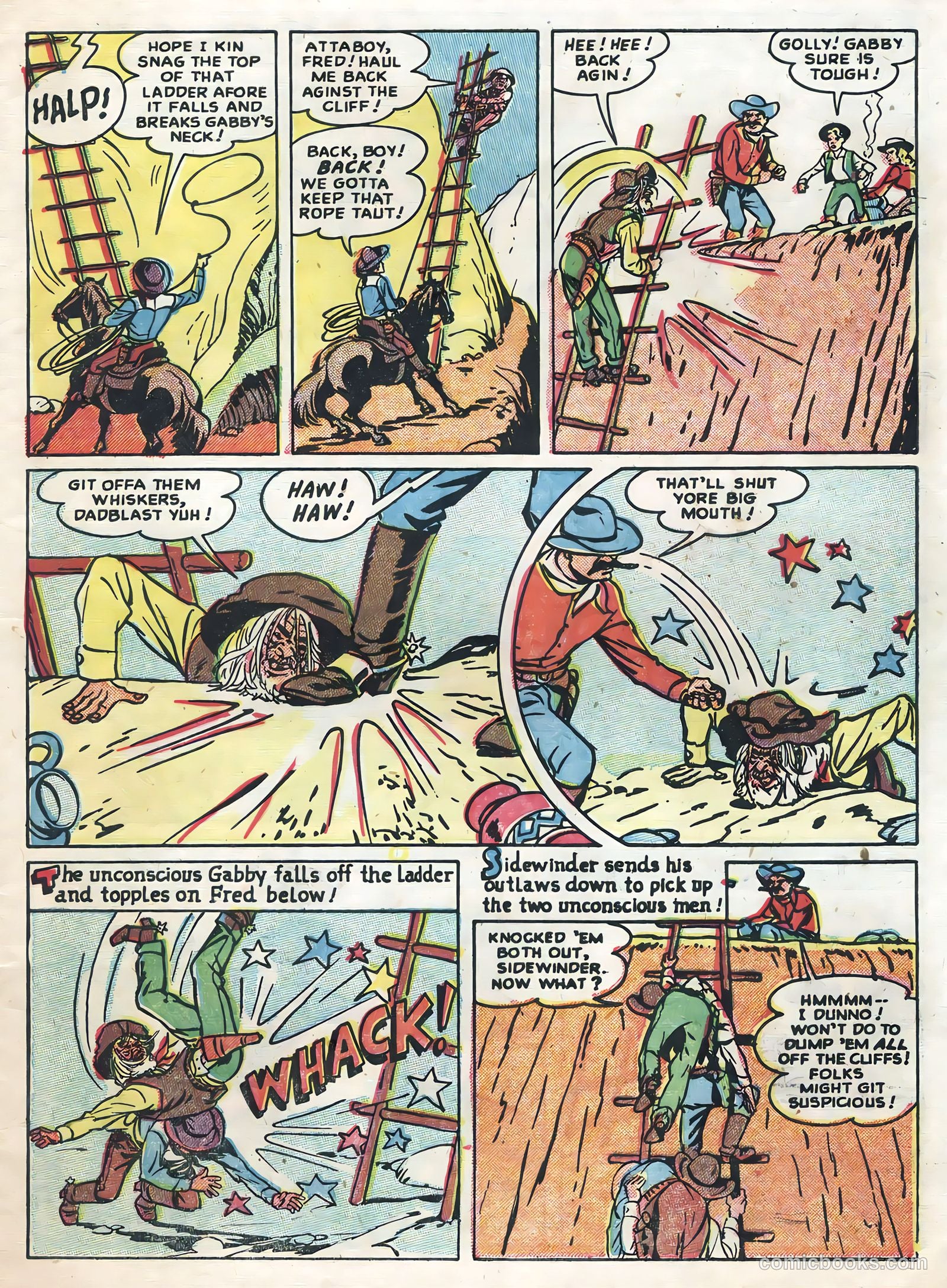 Gabby Hayes #54 (1955) — page 7 of 36