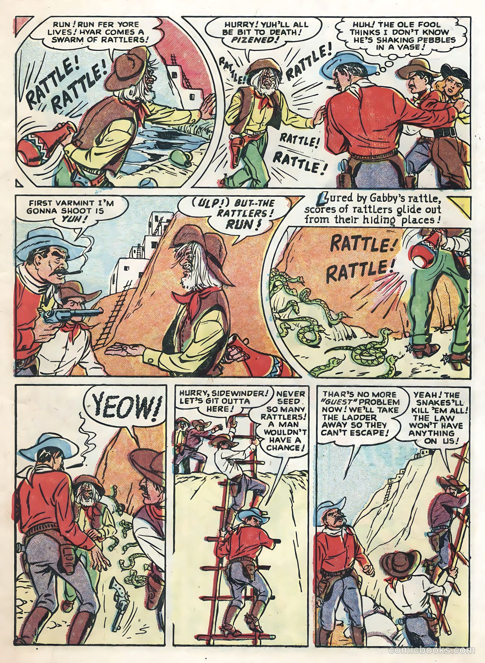 Gabby Hayes #54 (1955) — page 9 of 36