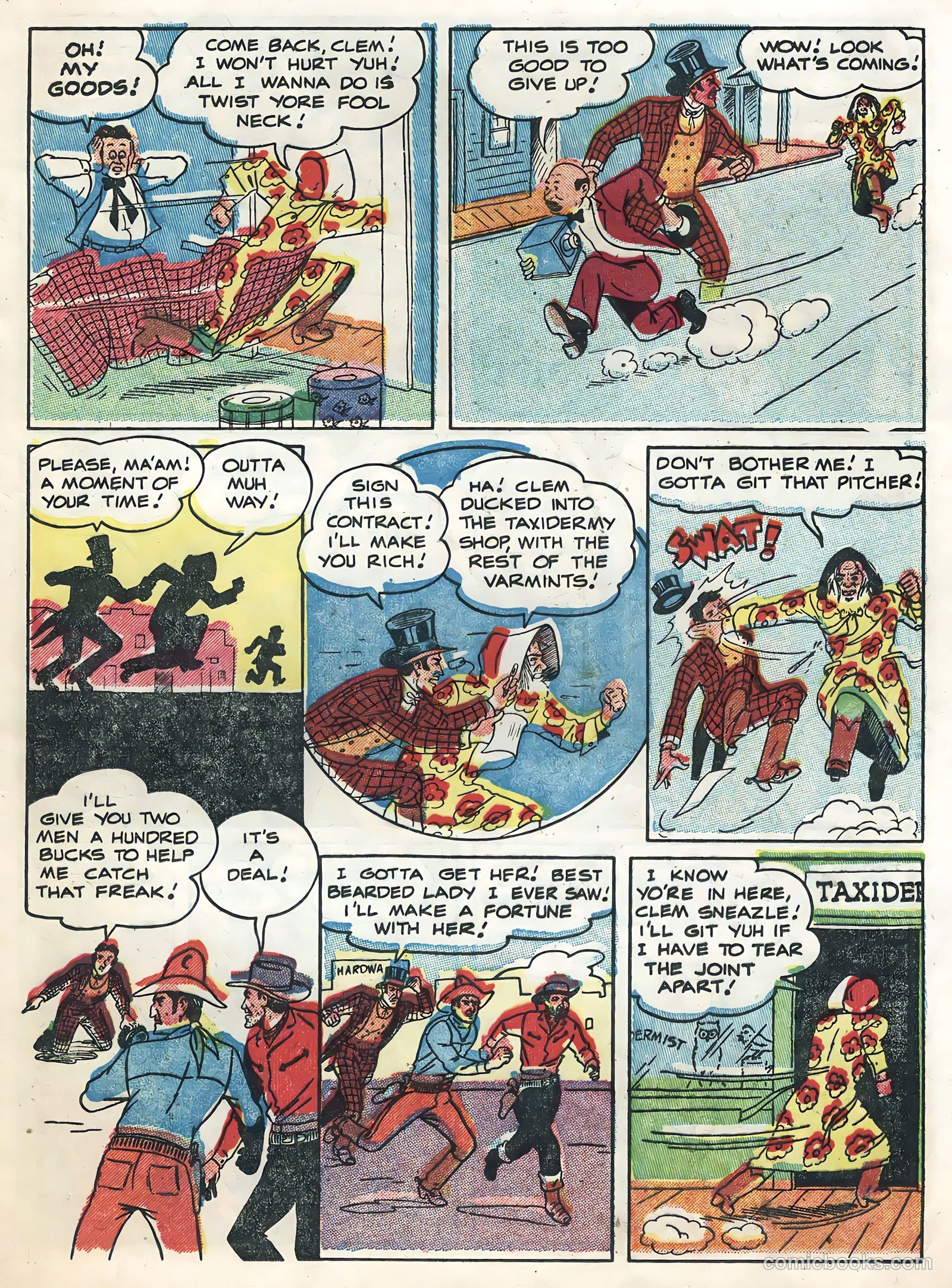 Gabby Hayes #54 (1955) — page 17 of 36