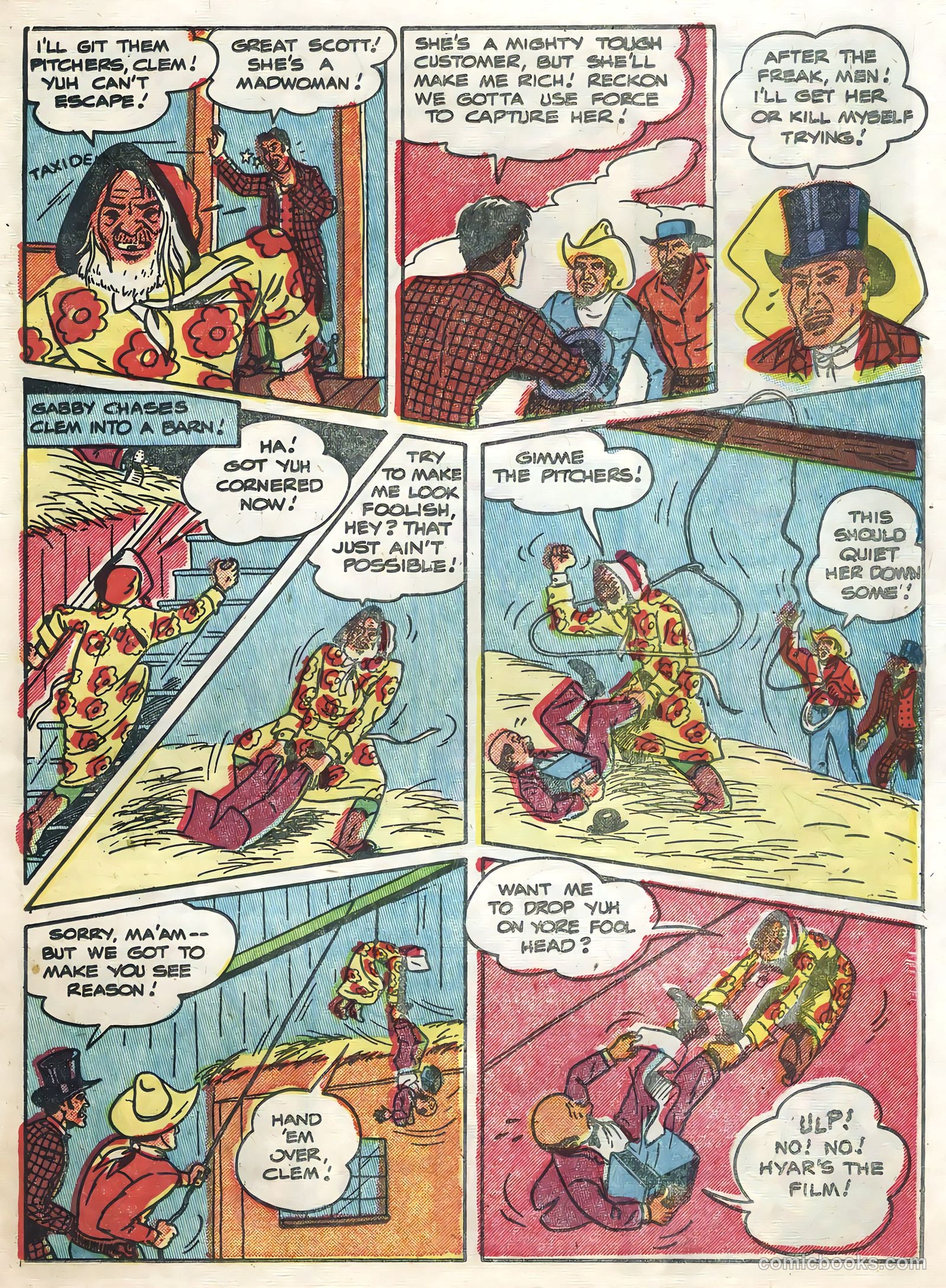 Gabby Hayes #54 (1955) — page 19 of 36