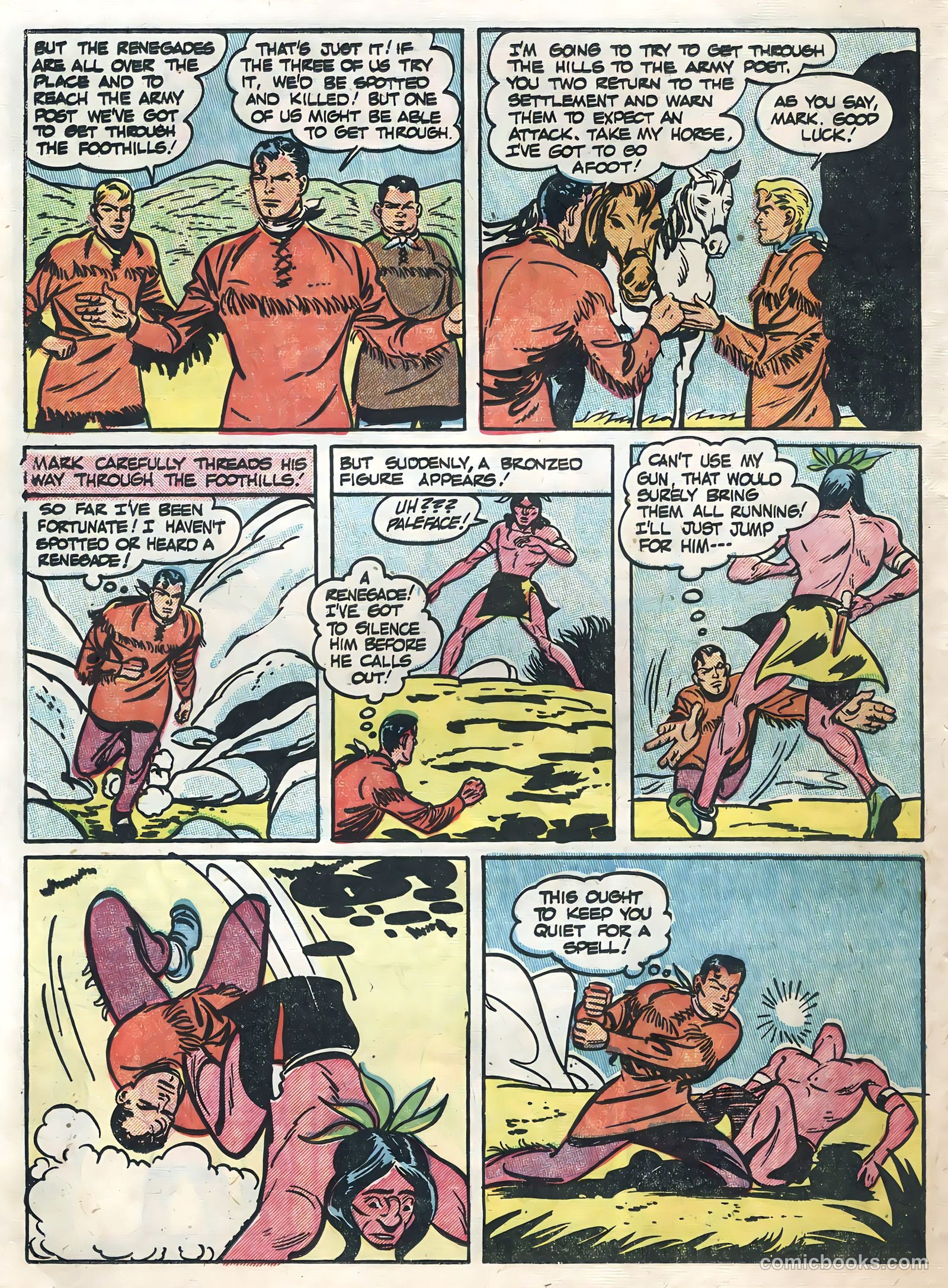 Gabby Hayes #54 (1955) — page 22 of 36