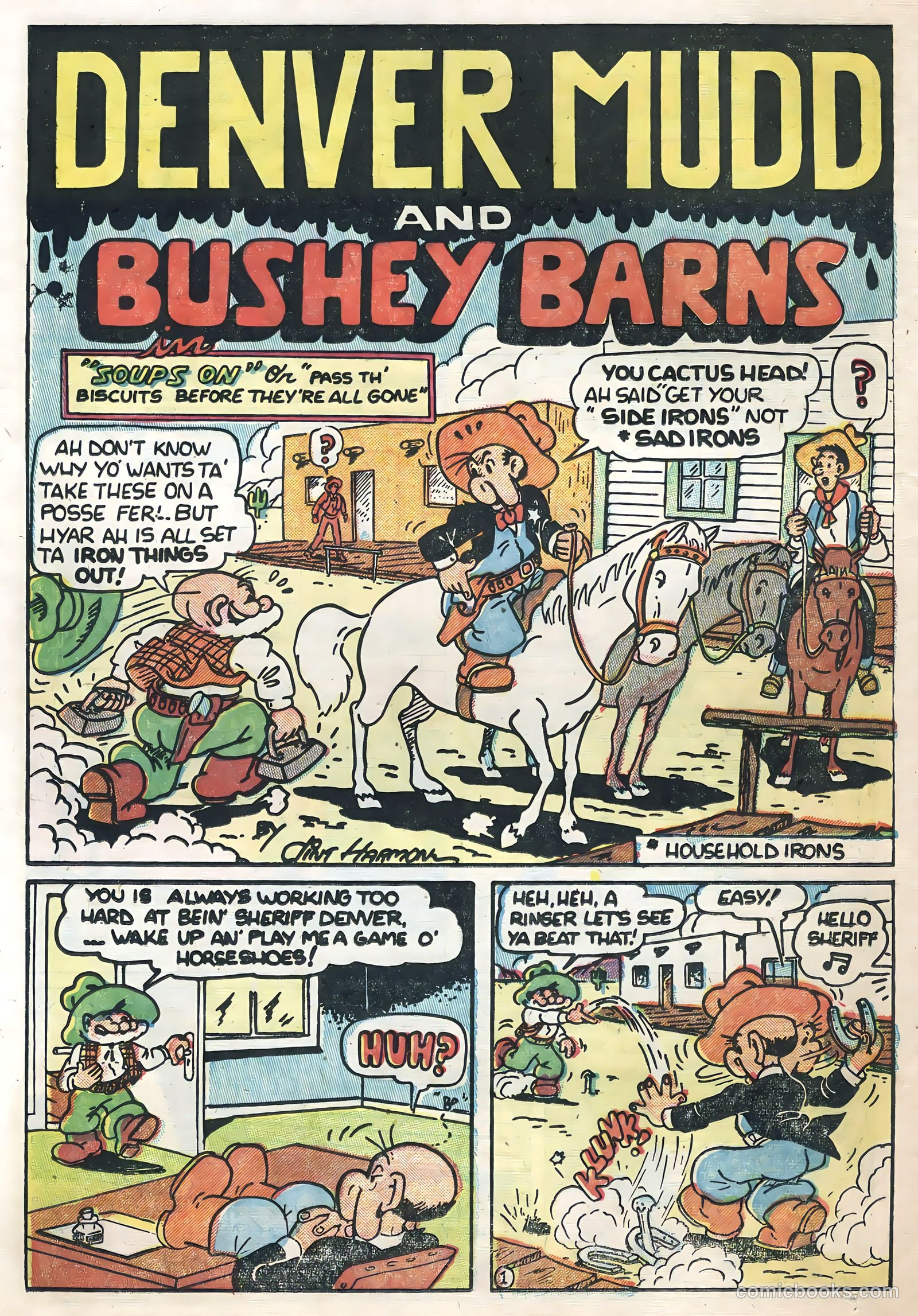 Gabby Hayes #54 (1955) — page 26 of 36