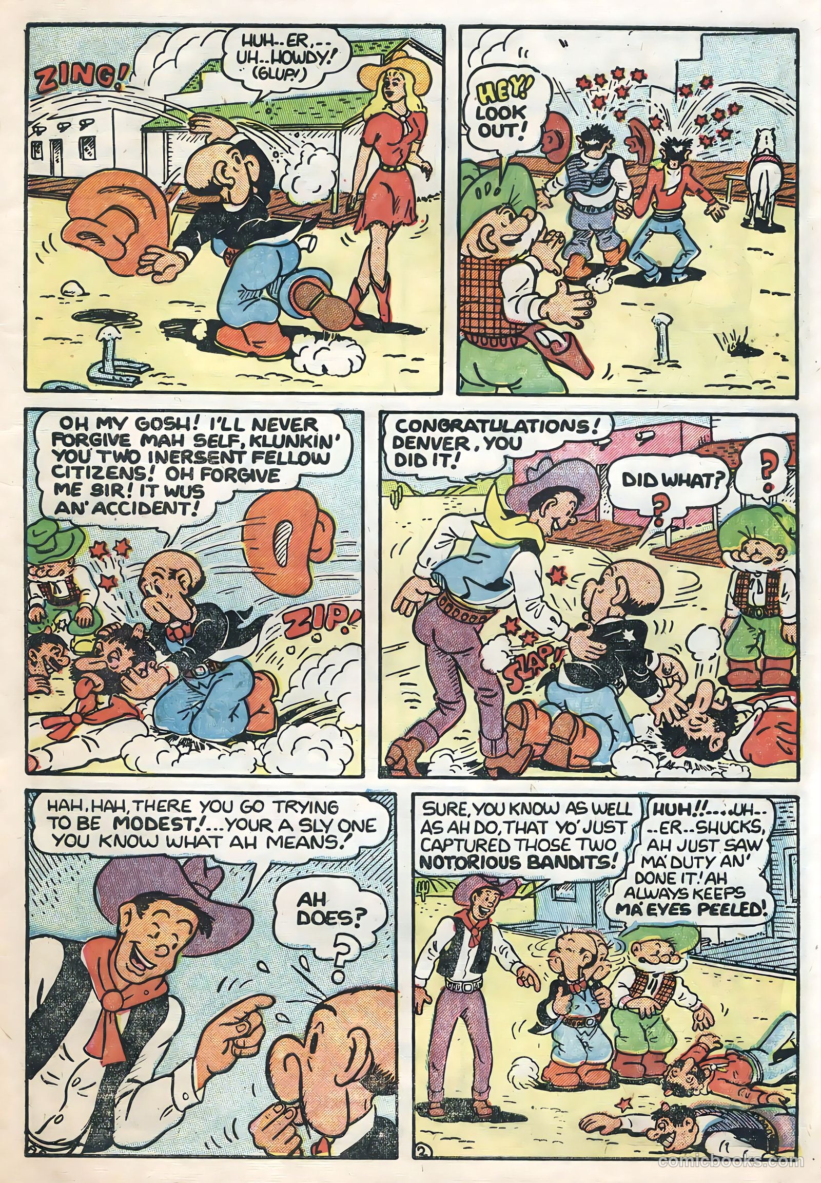 Gabby Hayes #54 (1955) — page 27 of 36