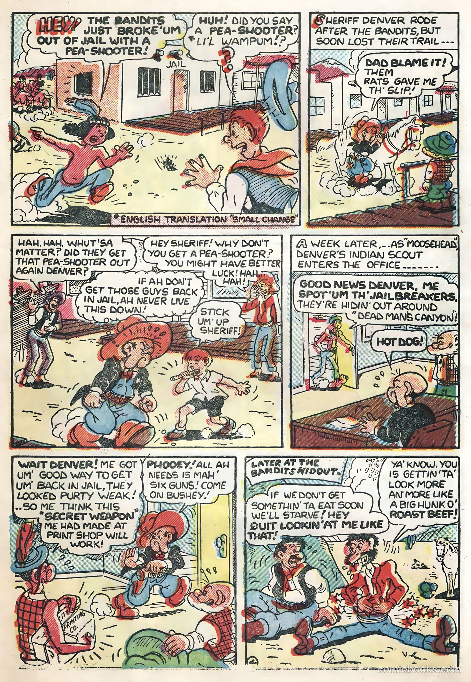 Gabby Hayes #54 (1955) — page 29 of 36